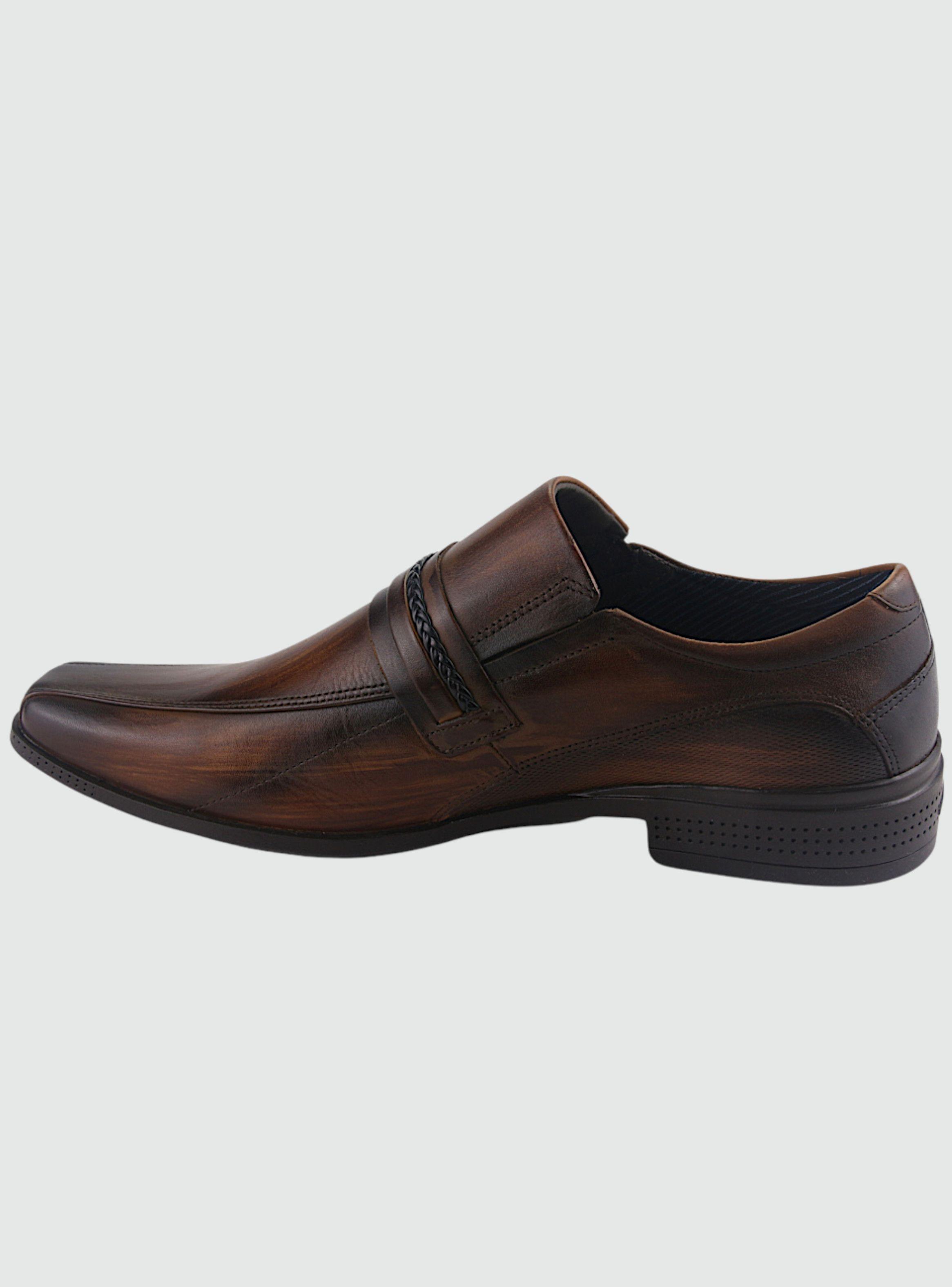 Zapato Ferracini Hombre 4383 Castaño Formal-1