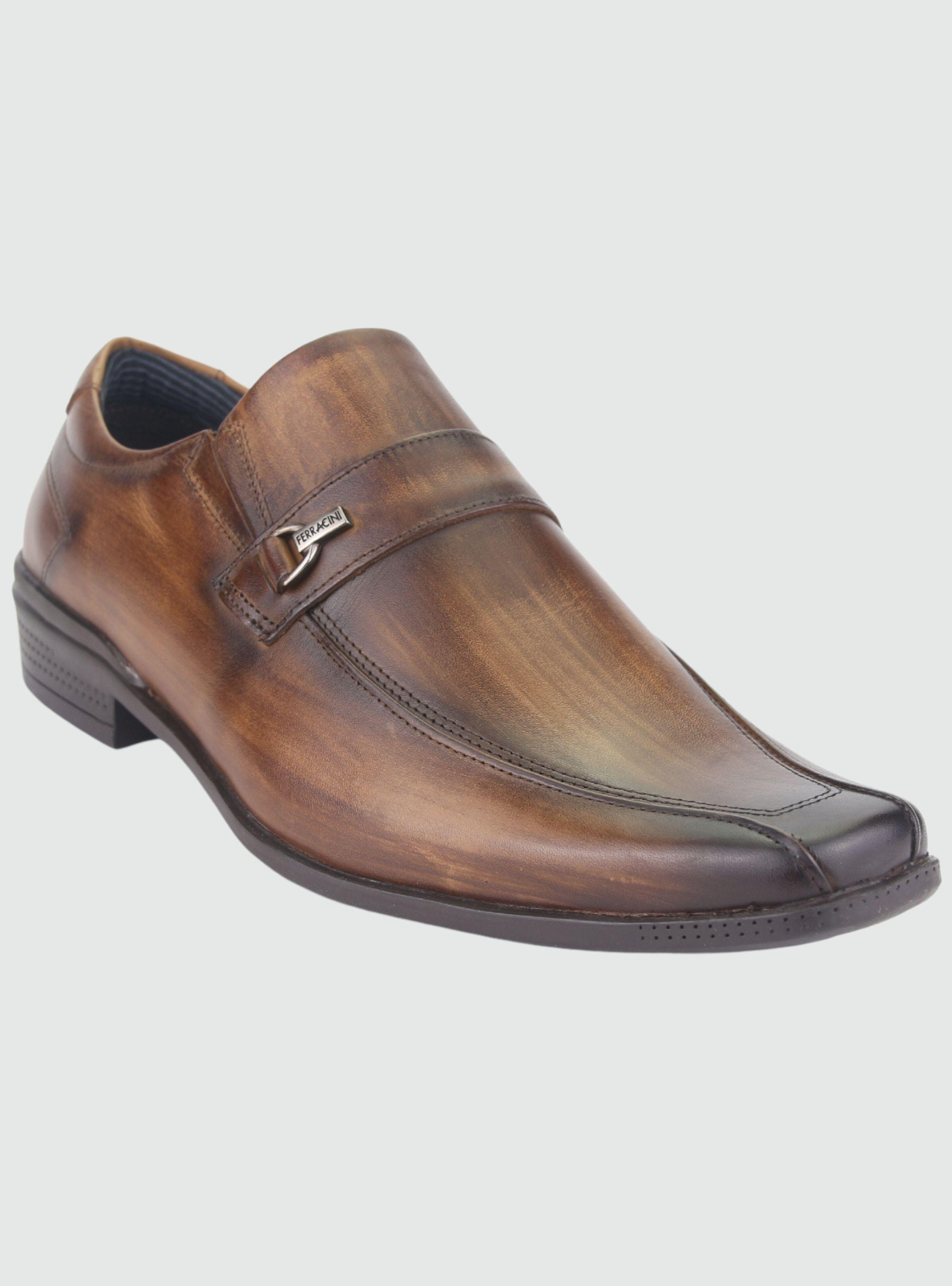 Zapato Ferracini Hombre 4385 Frankfurt Café Casual-2