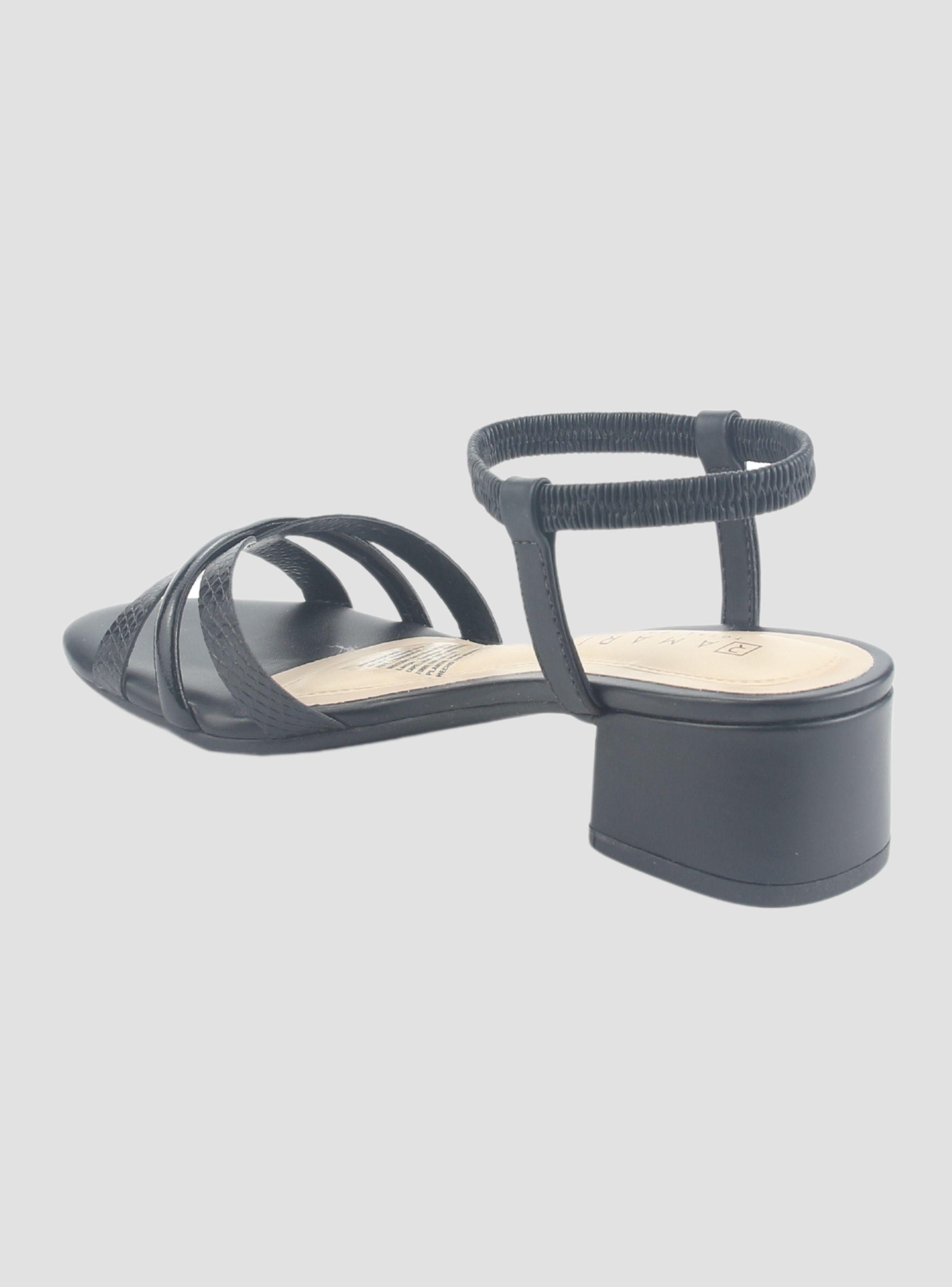 Sandalia Ramarim Mujer 245202 Negro Casual-3