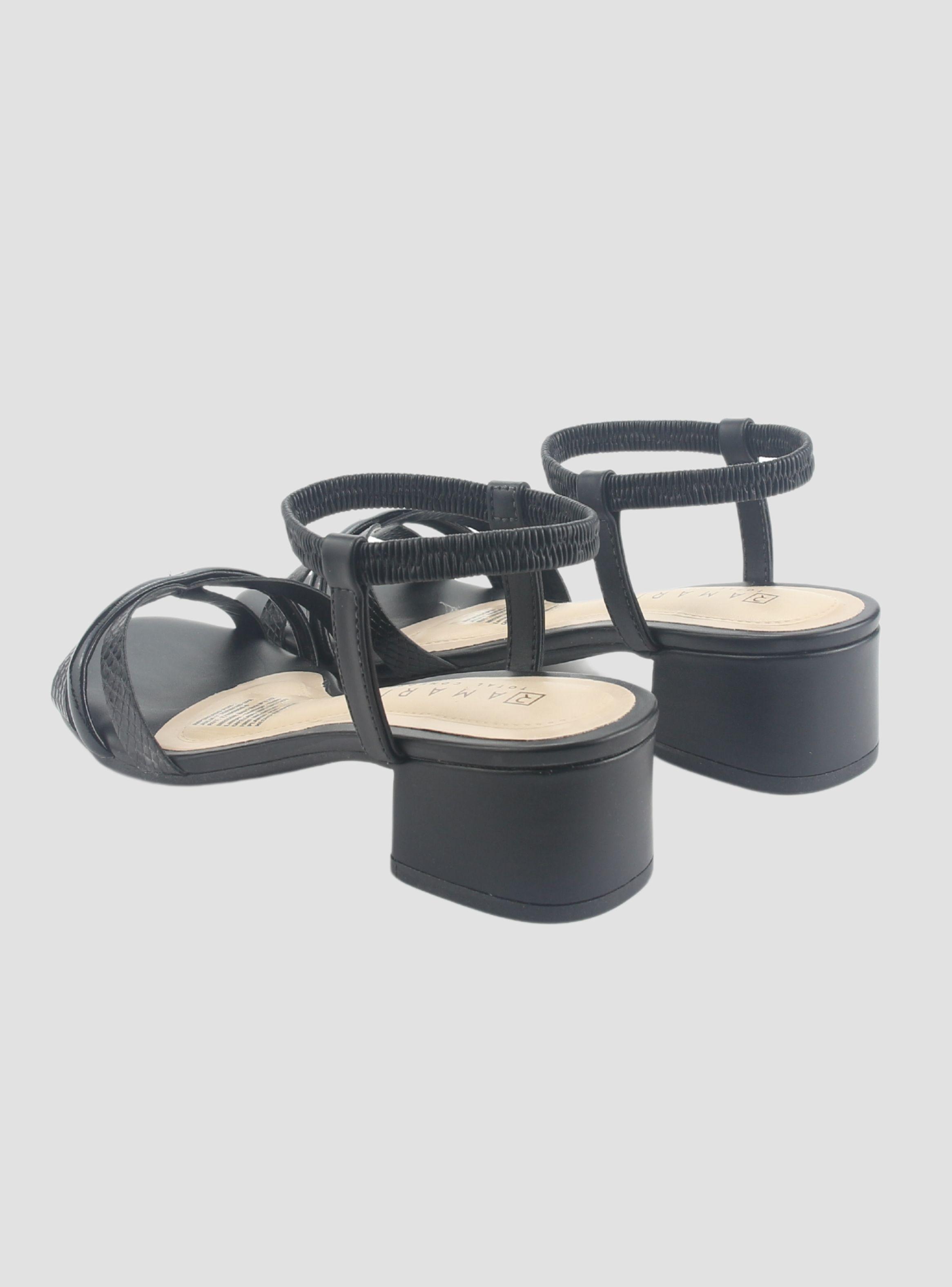 Sandalia Ramarim Mujer 245202 Negro Casual-5