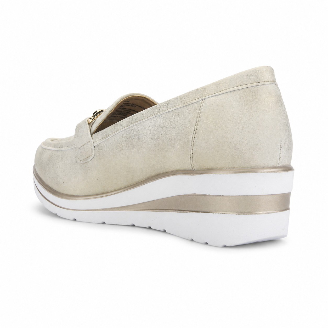 Mocasin Dorado Mujer Casual Chalada Zlat-3