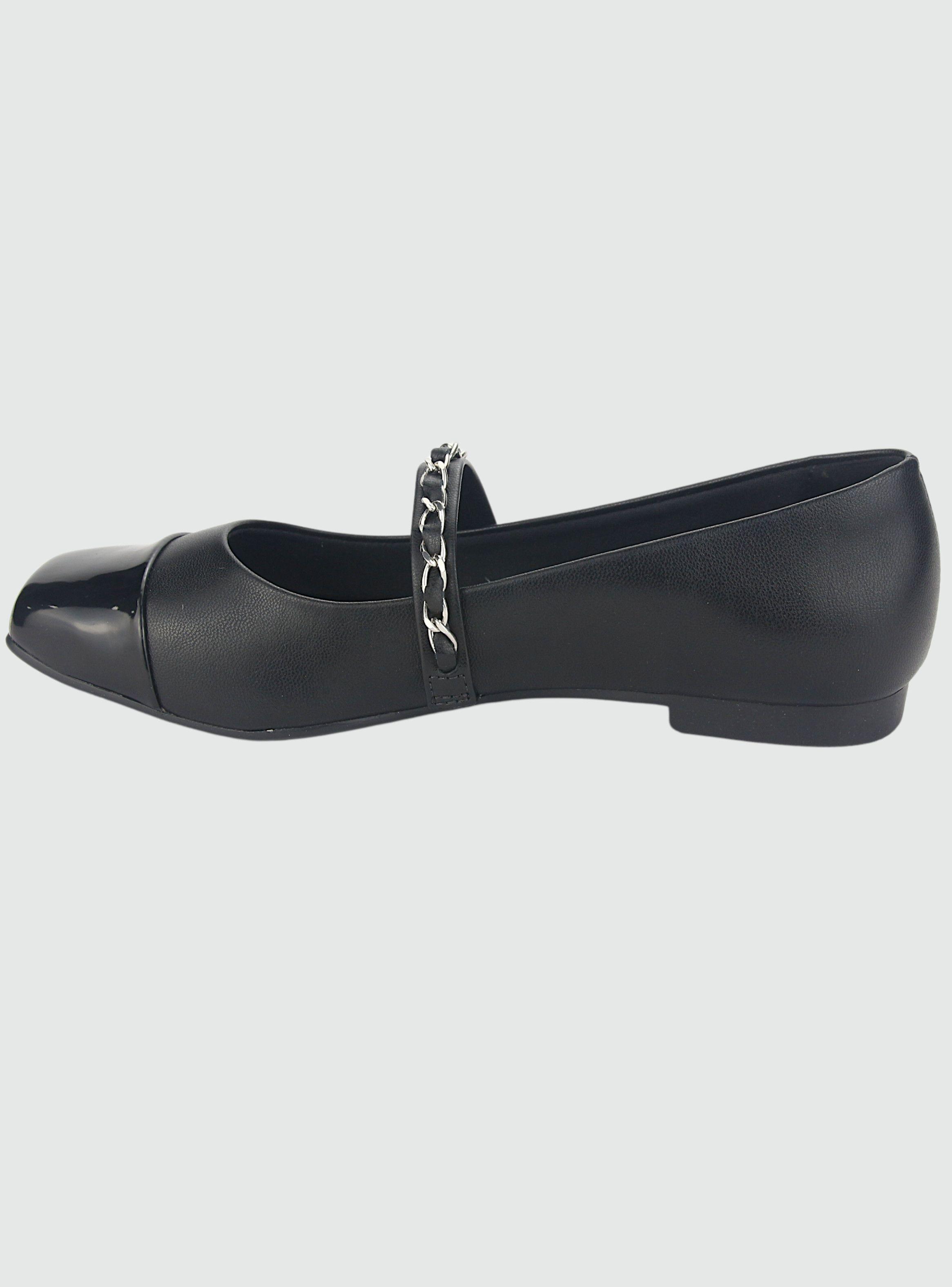 Zapato Via Marte Mujer 23-13206 V Preto Casual-1