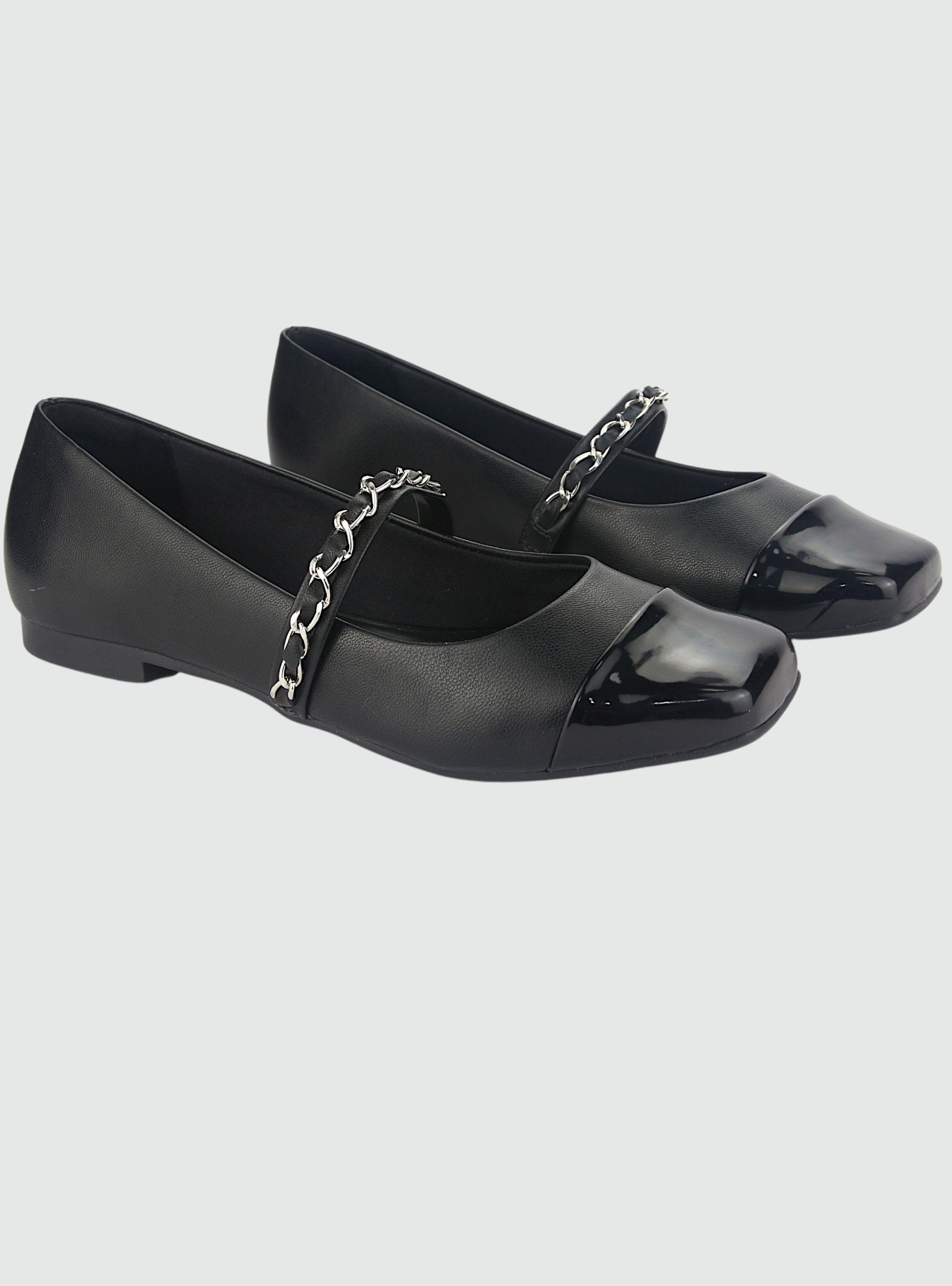 Zapato Via Marte Mujer 23-13206 V Preto Casual-3