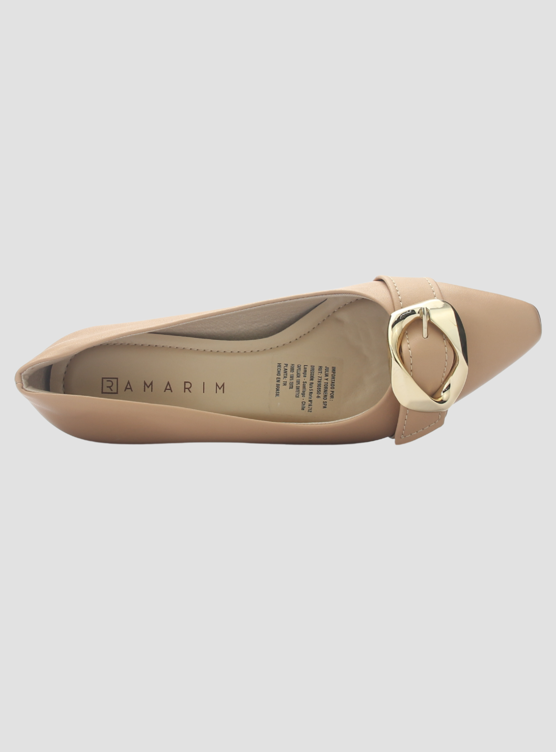 Zapato Mujer Beige Ramarim 2551203 Casual-4