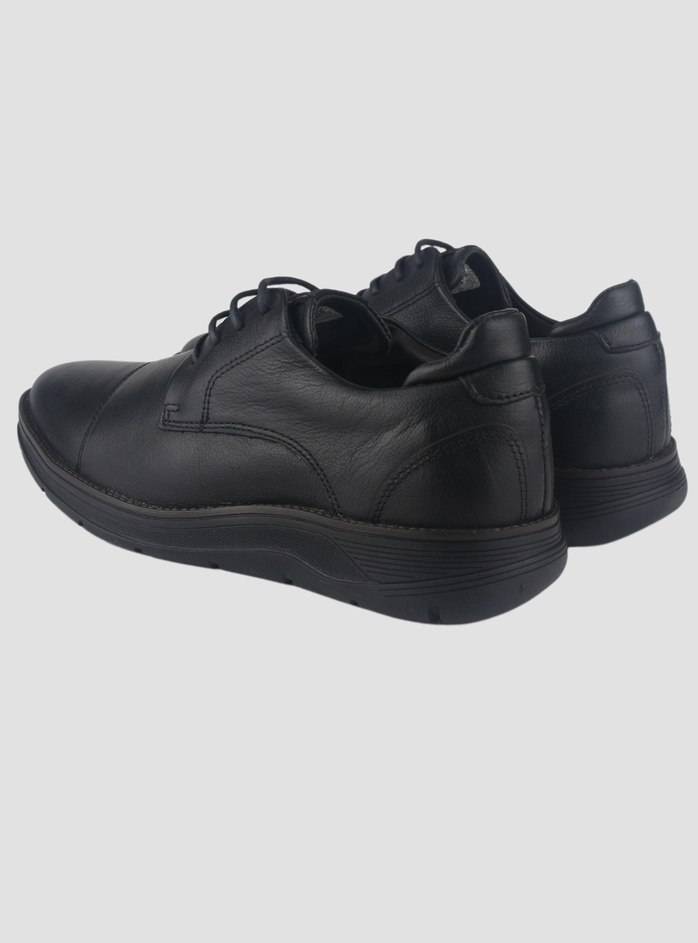 Zapato Ferracini Hombre 5541 Fluence Negro Matte Casual-5