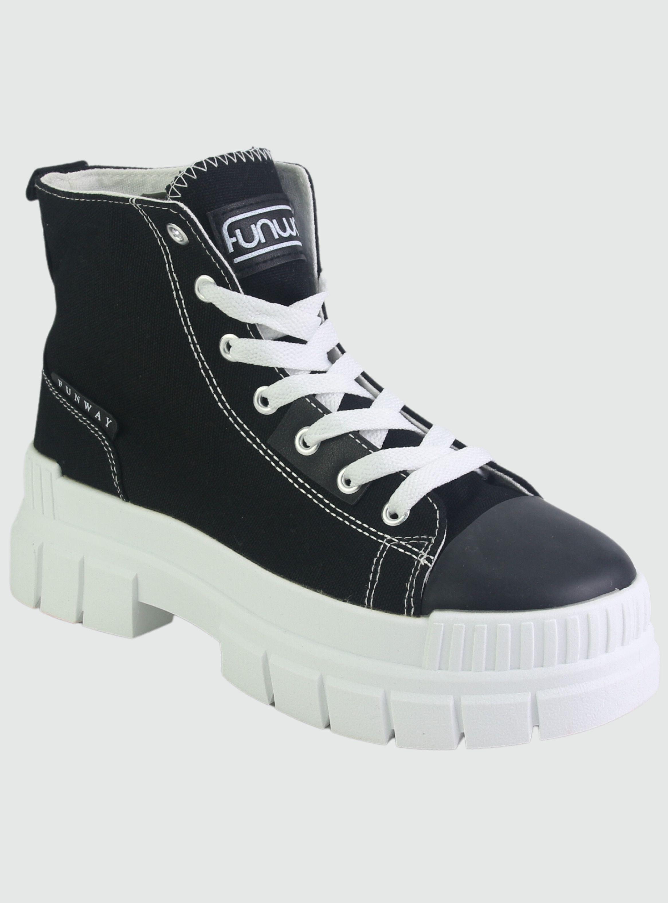 Zapatilla Funway Mujer Best-1 Negro Urbano-2