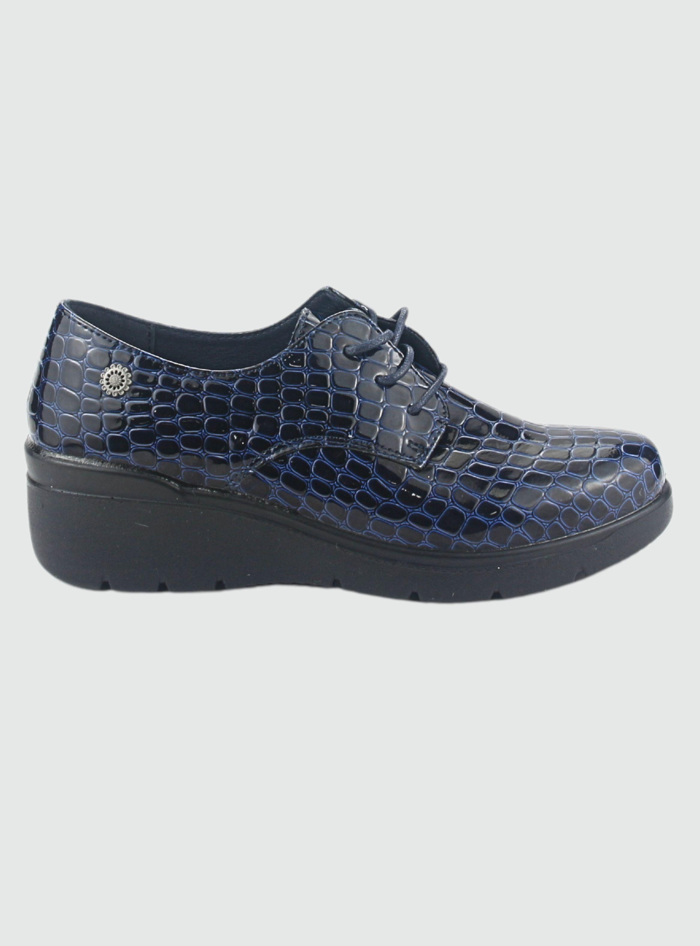 Zapato Chalada Mujer Mara-1 Azul Marino Casual-0