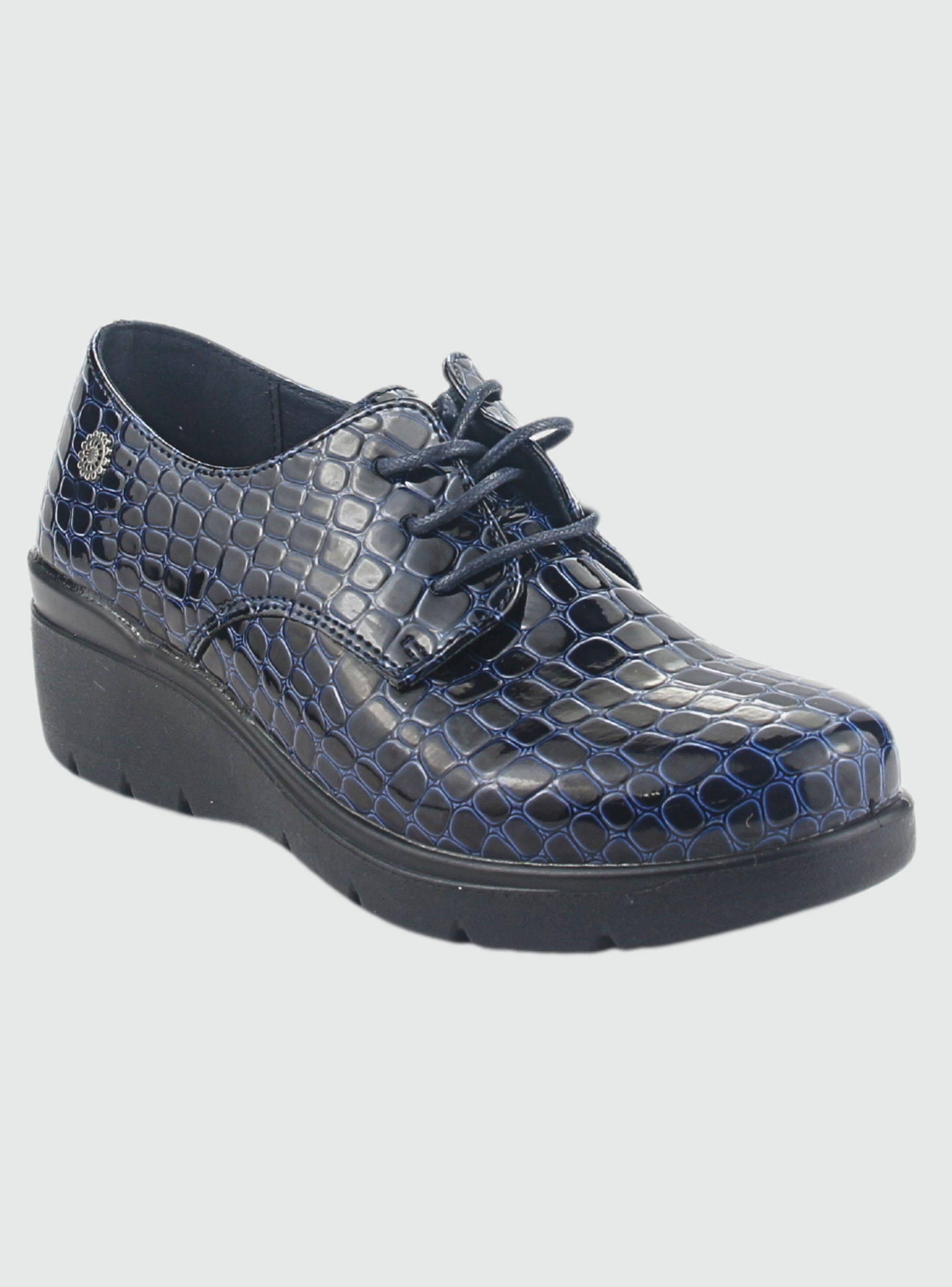 Zapato Chalada Mujer Mara-1 Azul Marino Casual-2