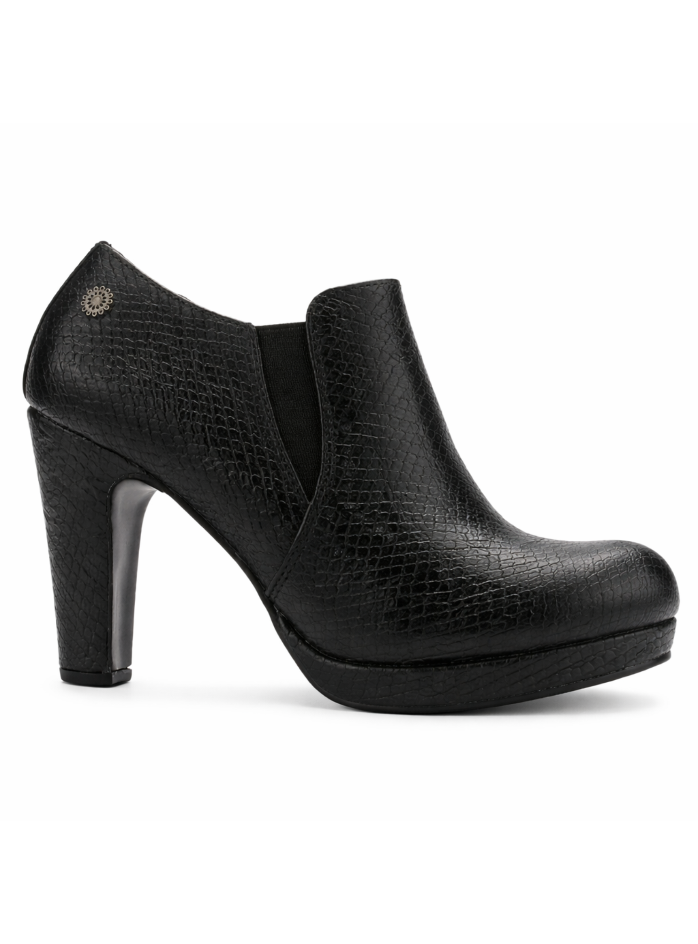 Botin Negro Mujer Casual Chalada Bambina-0