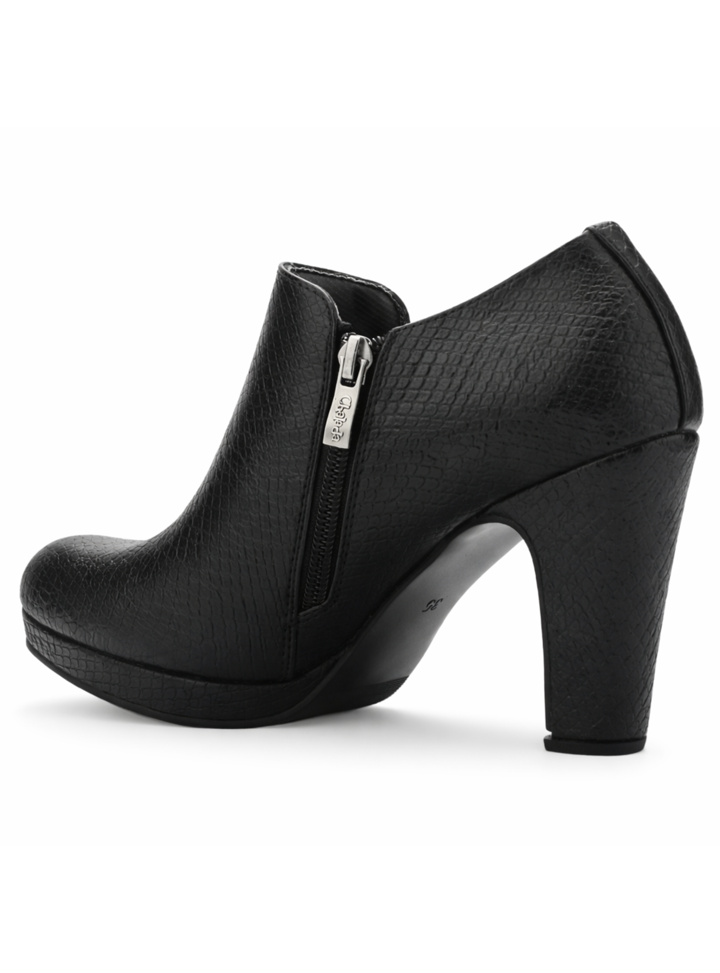 Botin Negro Mujer Casual Chalada Bambina-3