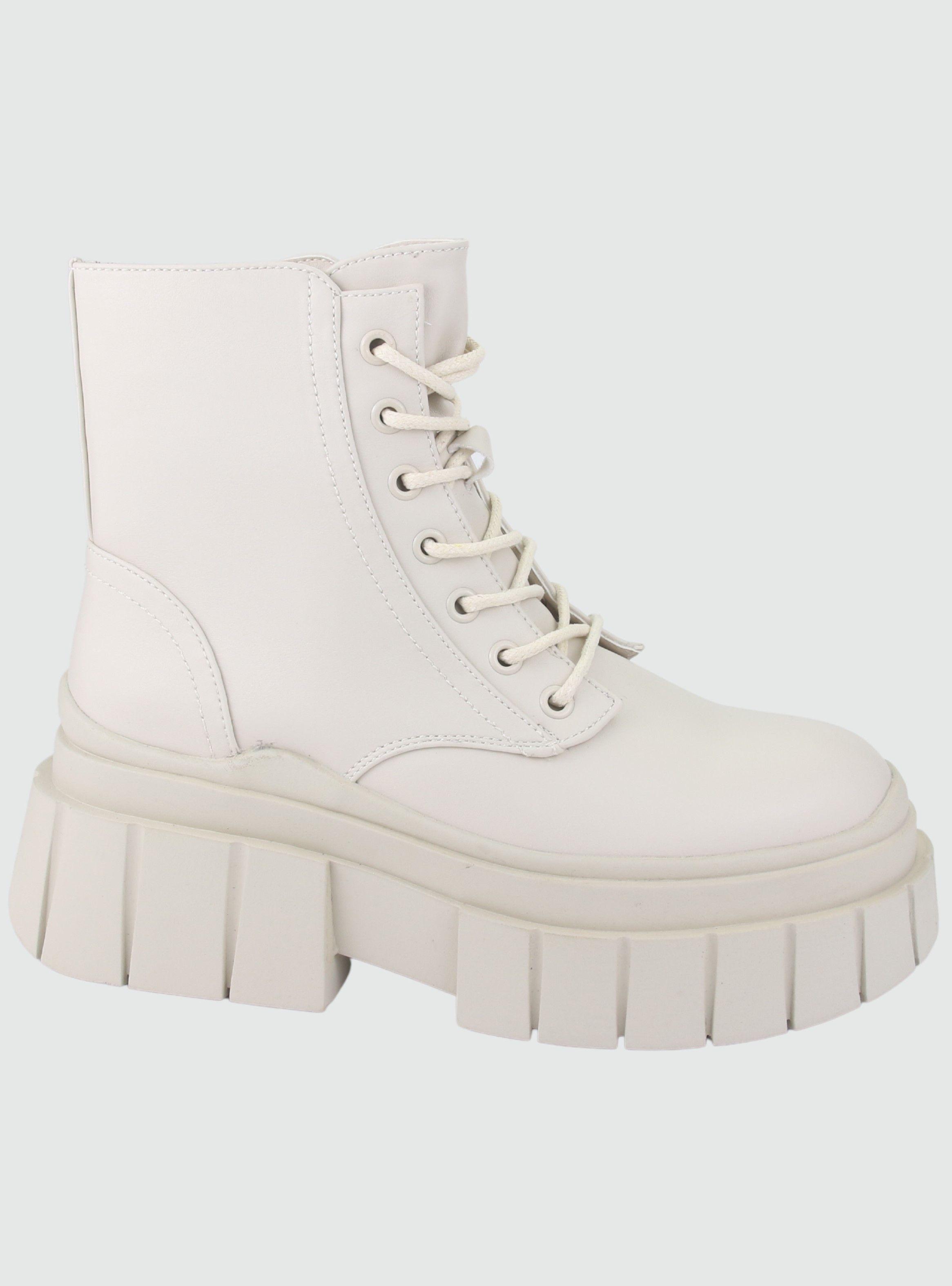 Botin Chalada Mujer Nuria-1 Beige Casual-0