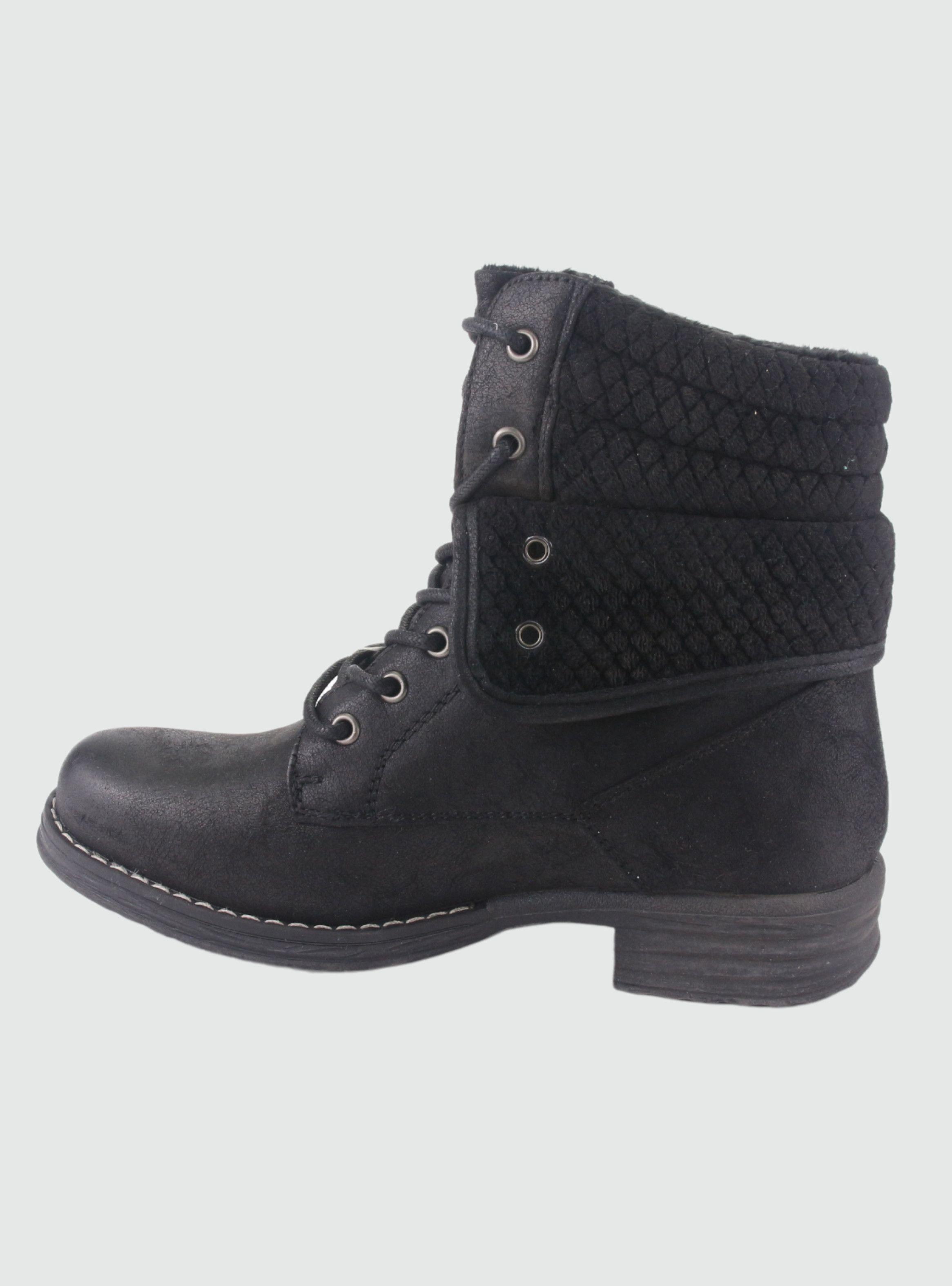 Botin Chalada Mujer Ams-1 Negro Casual-1