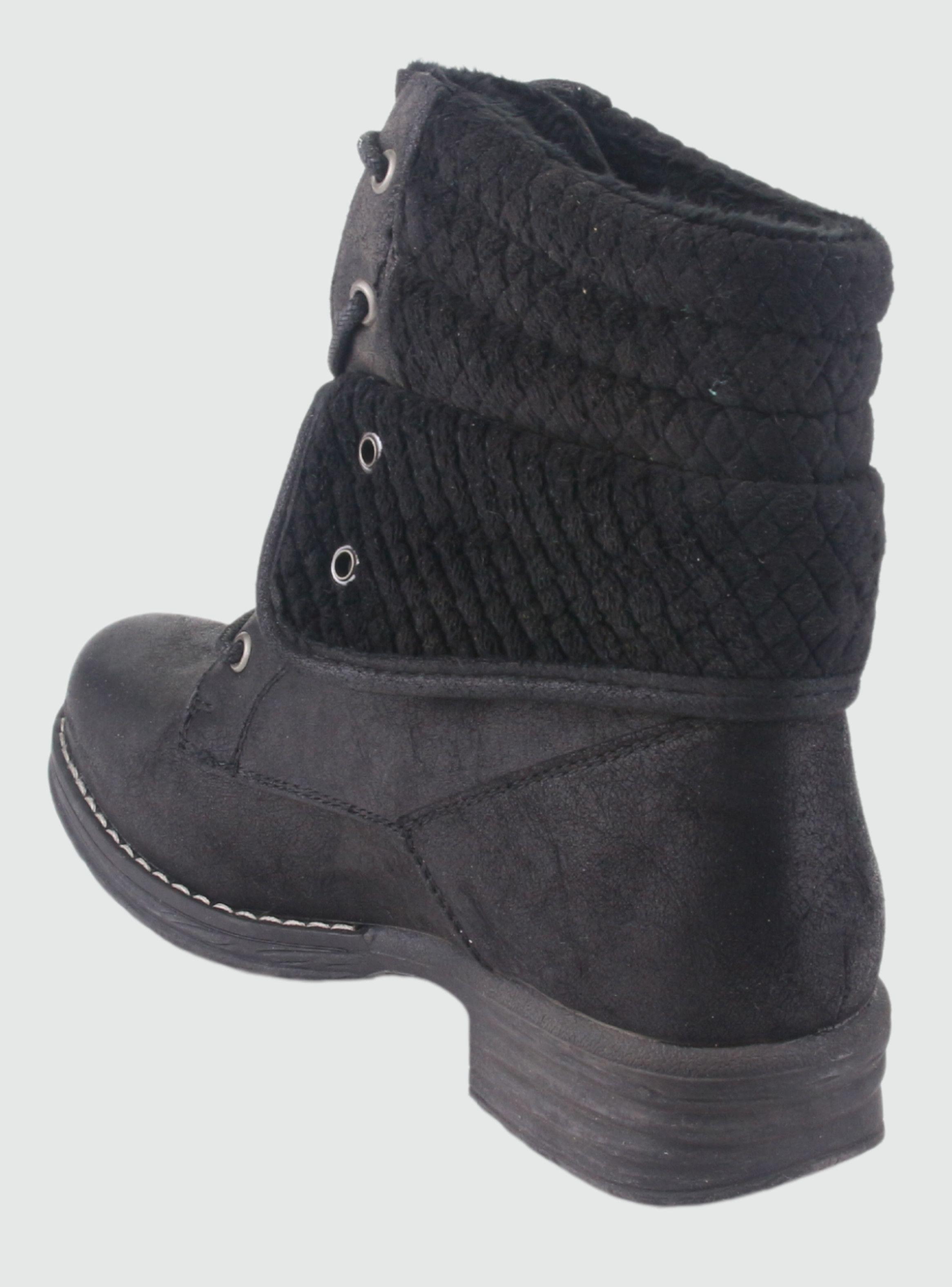 Botin Chalada Mujer Ams-1 Negro Casual-3