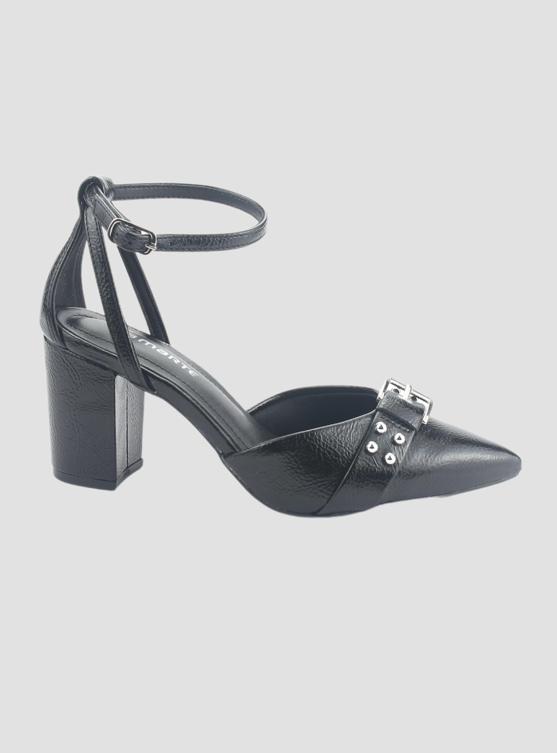 Zapato Via Marte Mujer 028-015-01 Negro Casual-0