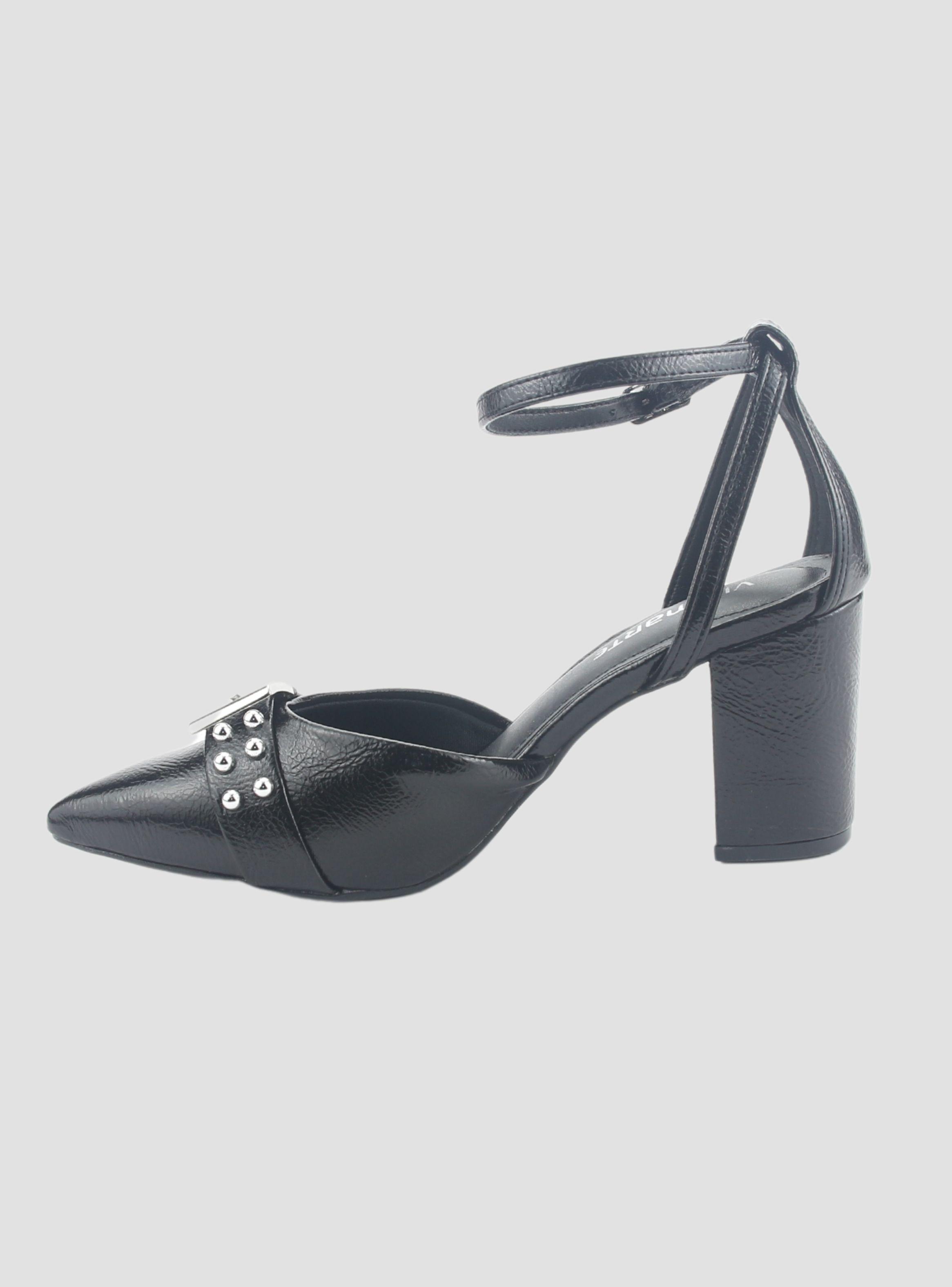 Zapato Via Marte Mujer 028-015-01 Negro Casual-1