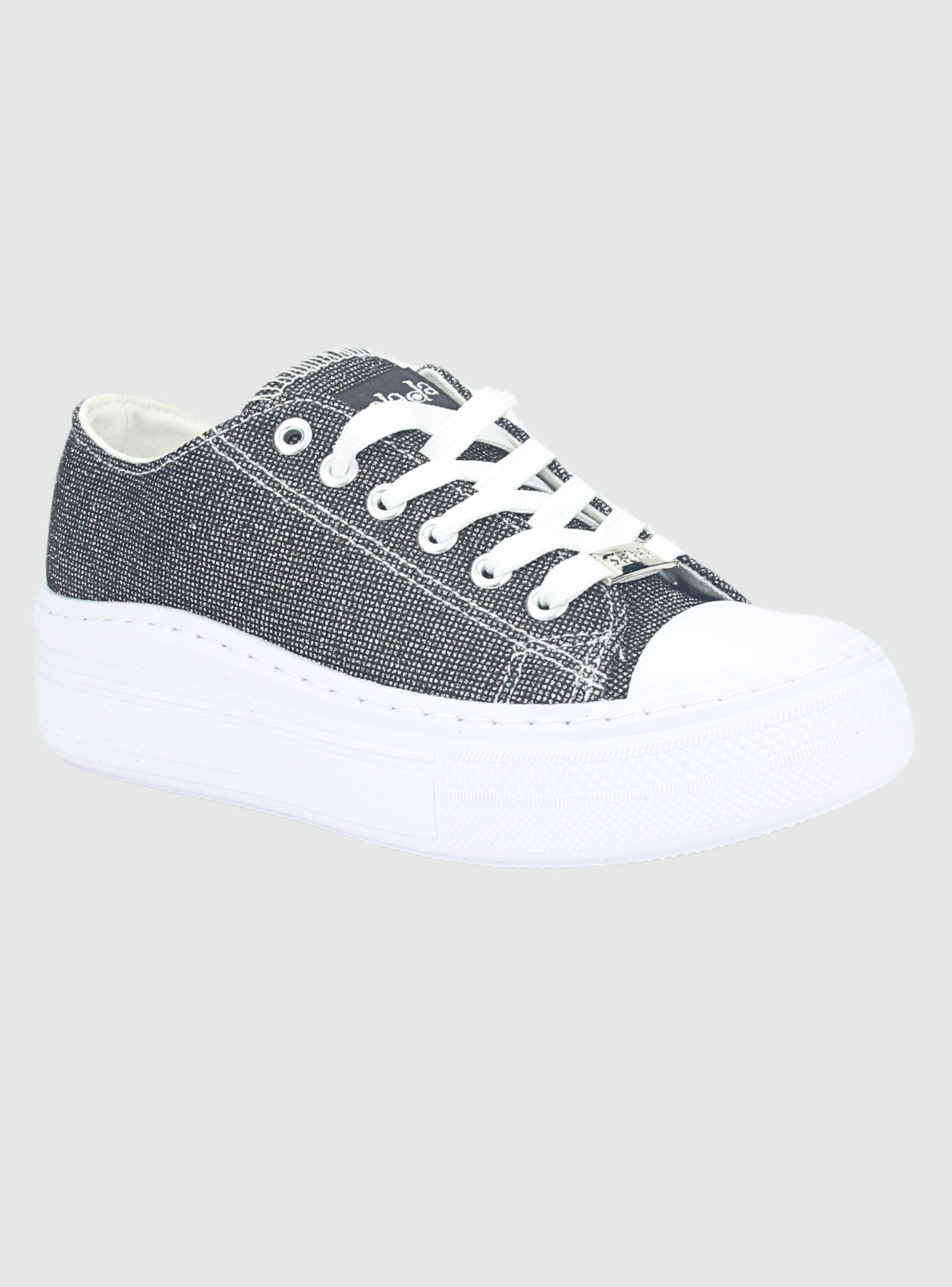 Zapatilla Chalada Mujer Clu-11 Negro Urbano-2