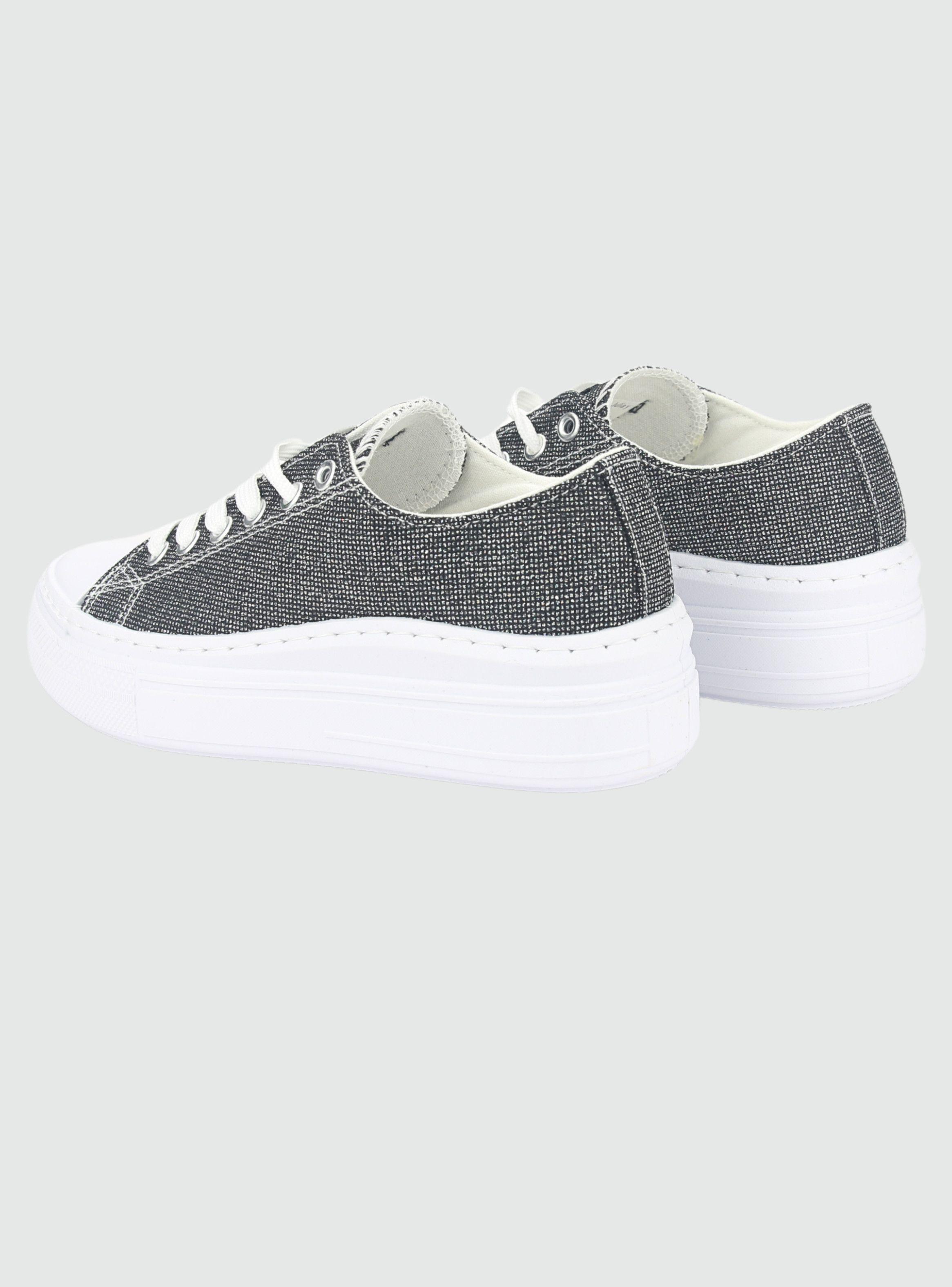 Zapatilla Chalada Mujer Clu-11 Negro Urbano-5