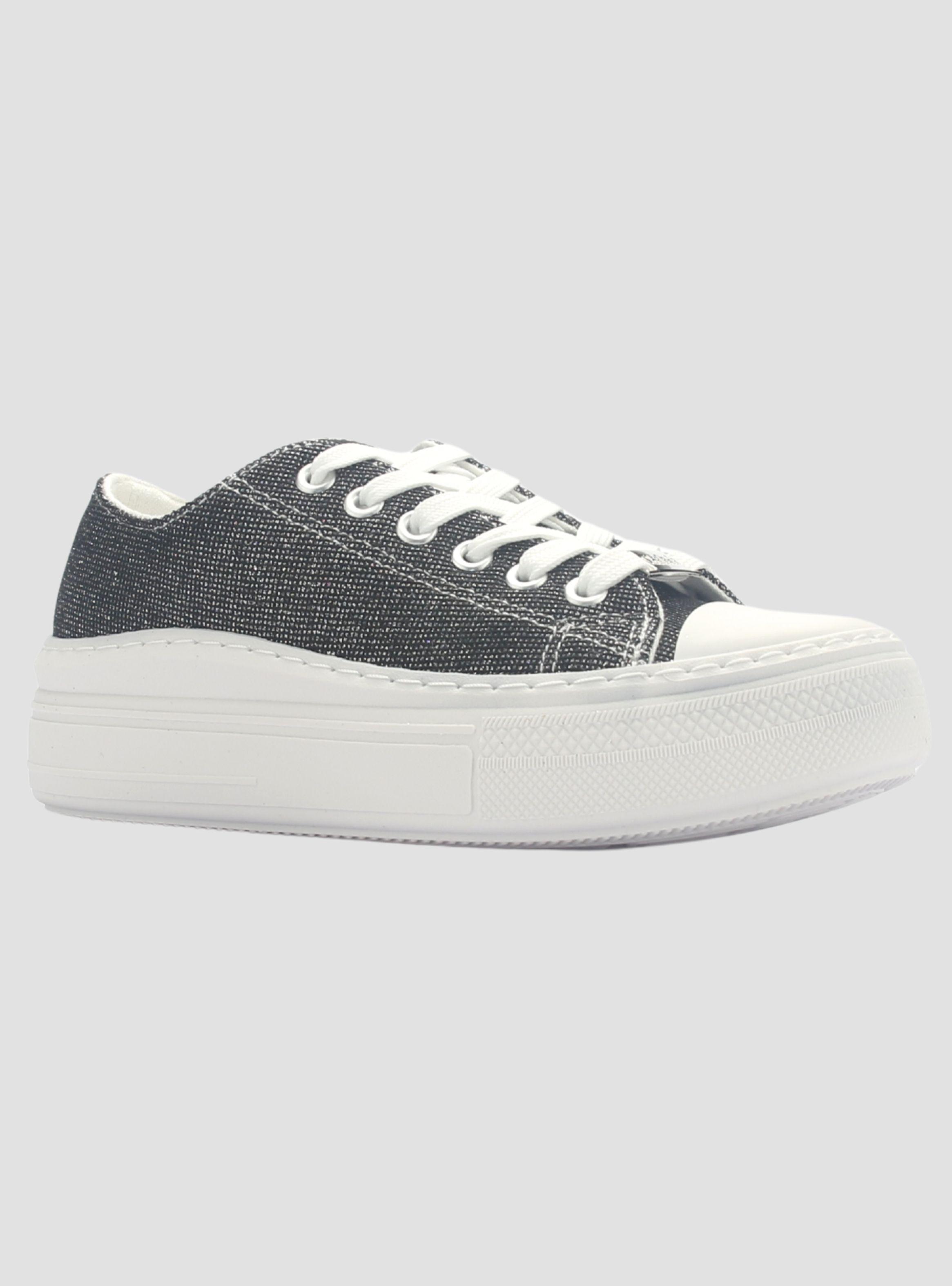 Zapatilla Chalada Mujer Clu-11 Negro Urbano-2