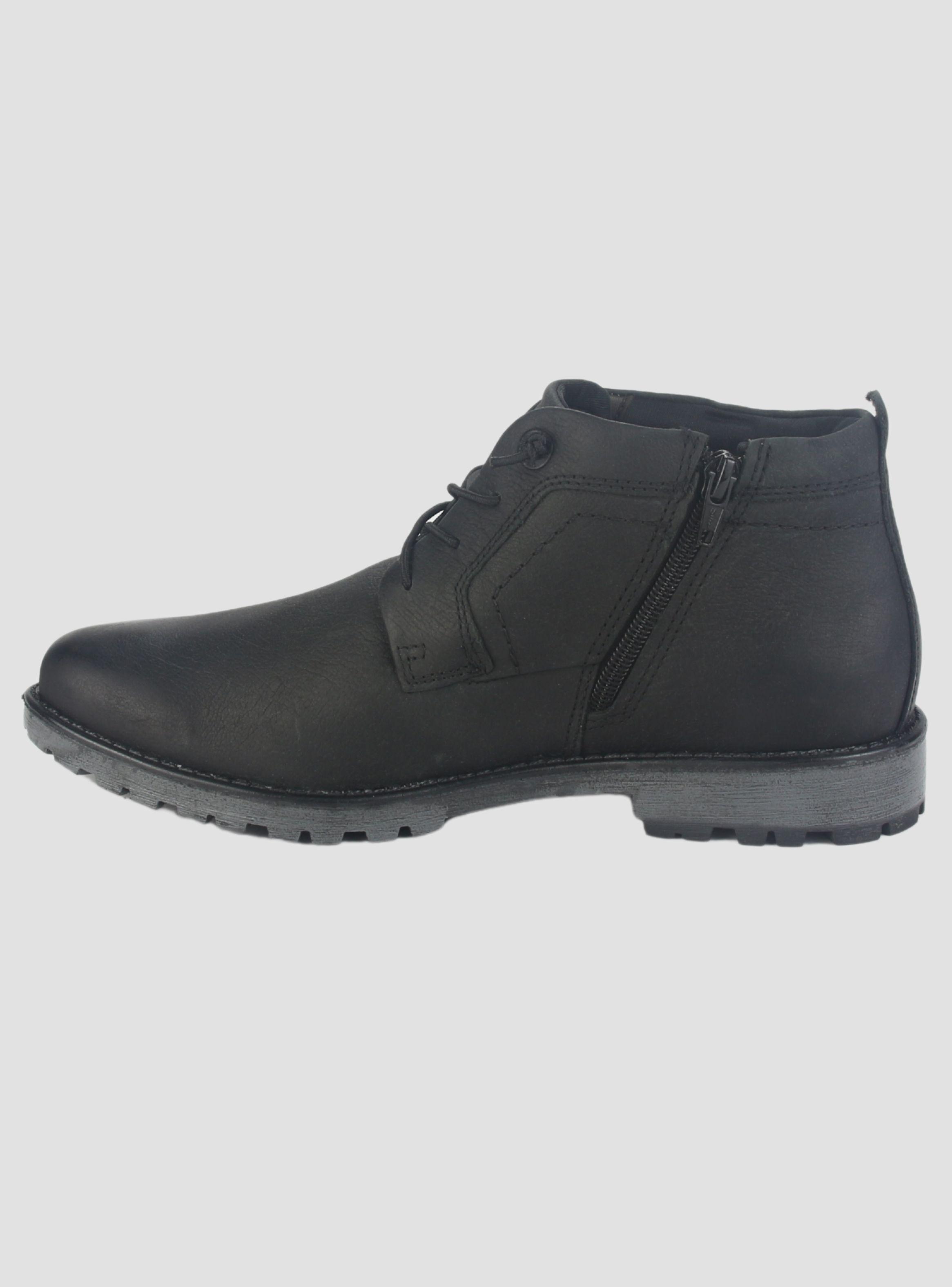 Botin Ferracini Hombre 9949 Cross Negro Casual-1