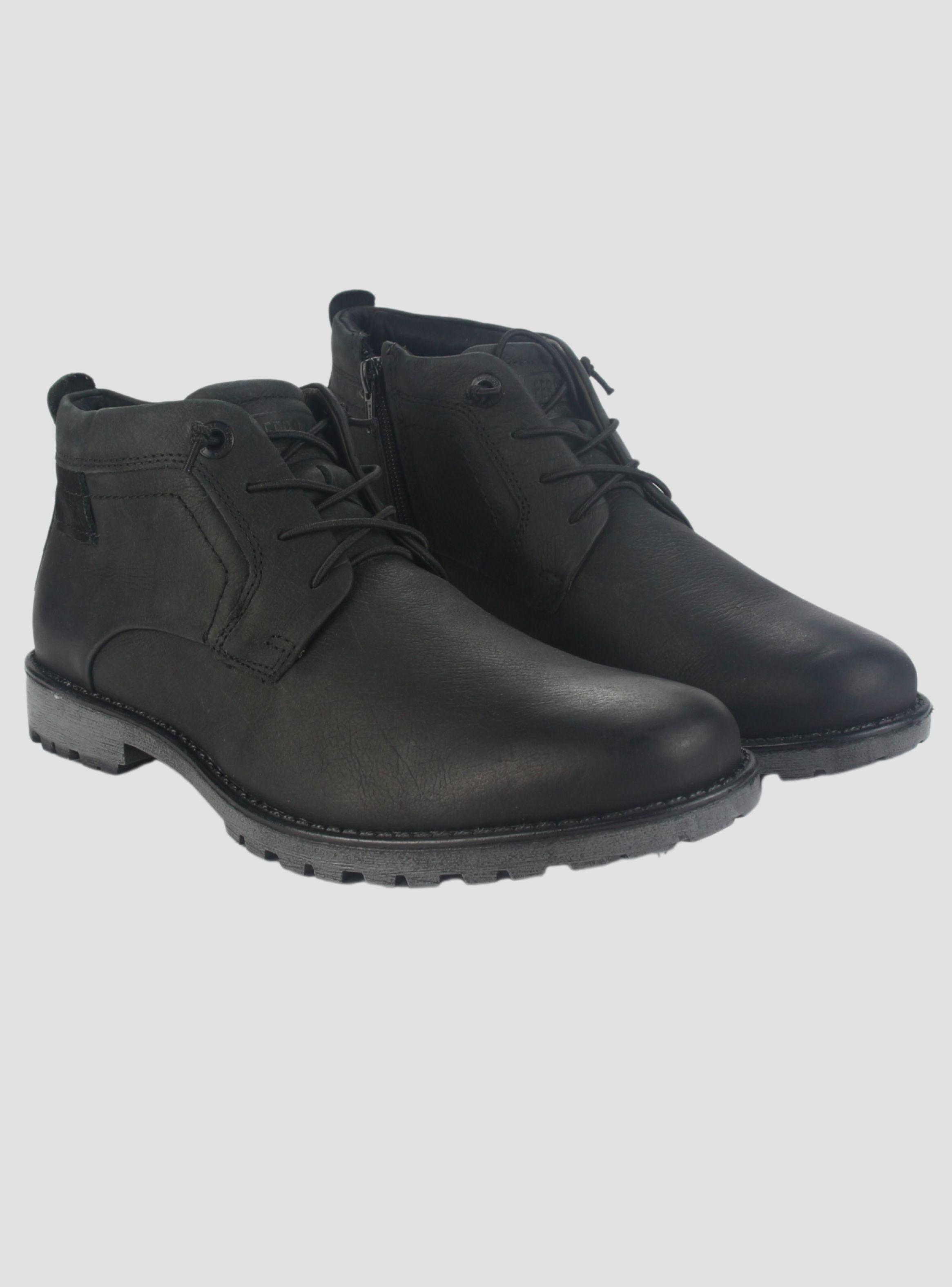 Botin Ferracini Hombre 9949 Cross Negro Casual-4
