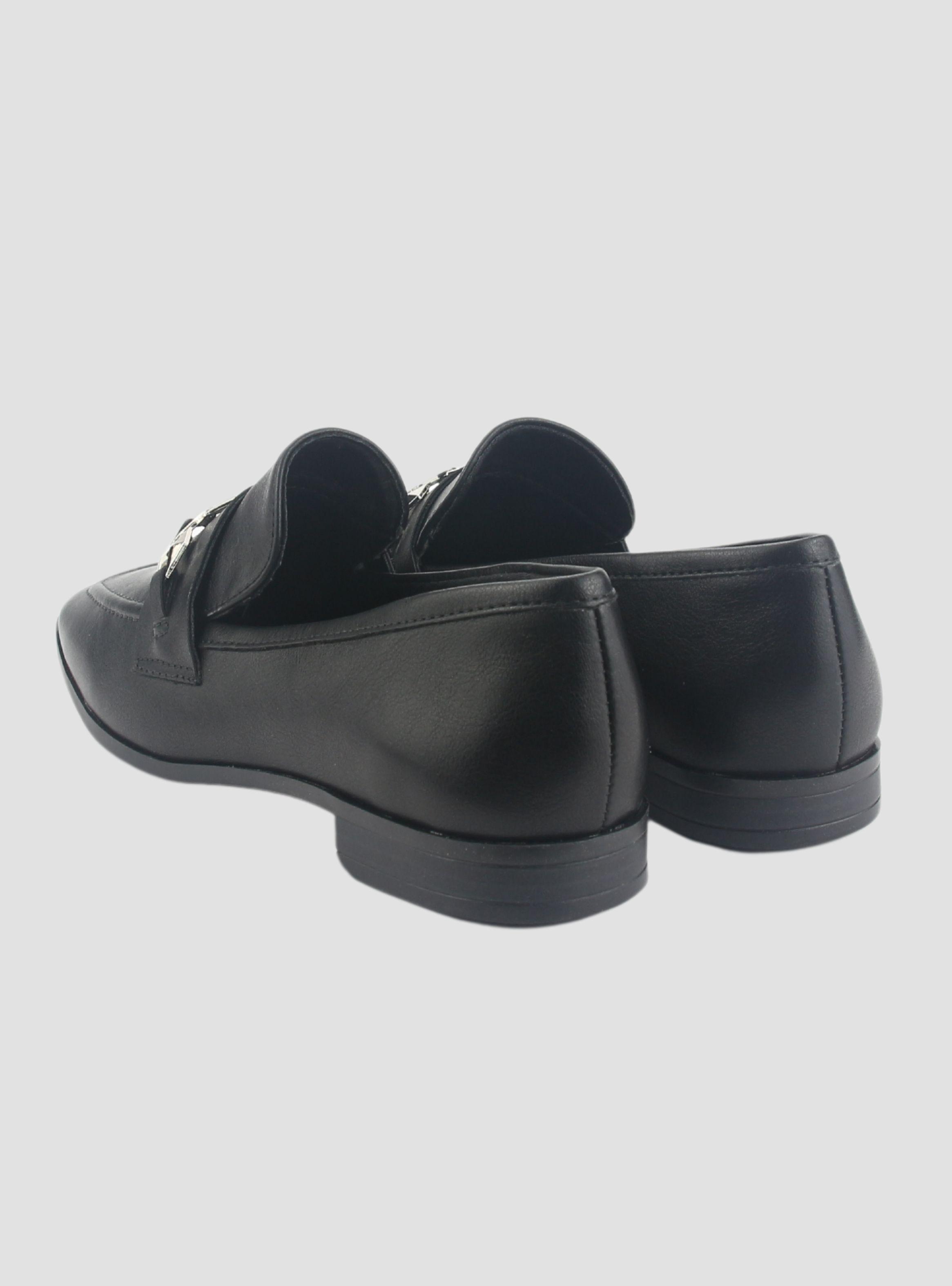 Zapato Via Marte Mujer 075-007-01 Negro Casual-5