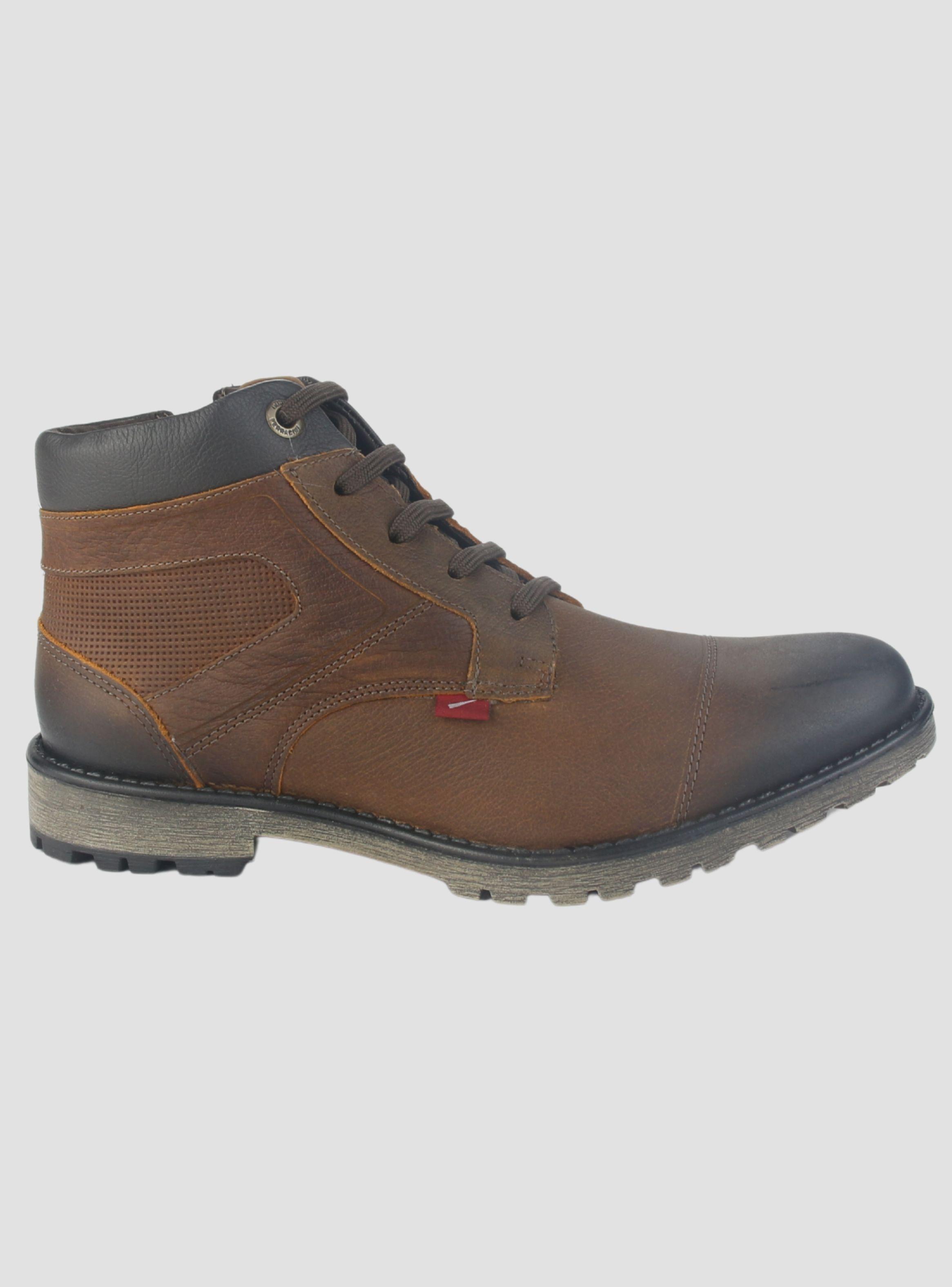 Botin Ferracini Hombre 9948 Cross Café Casual-0