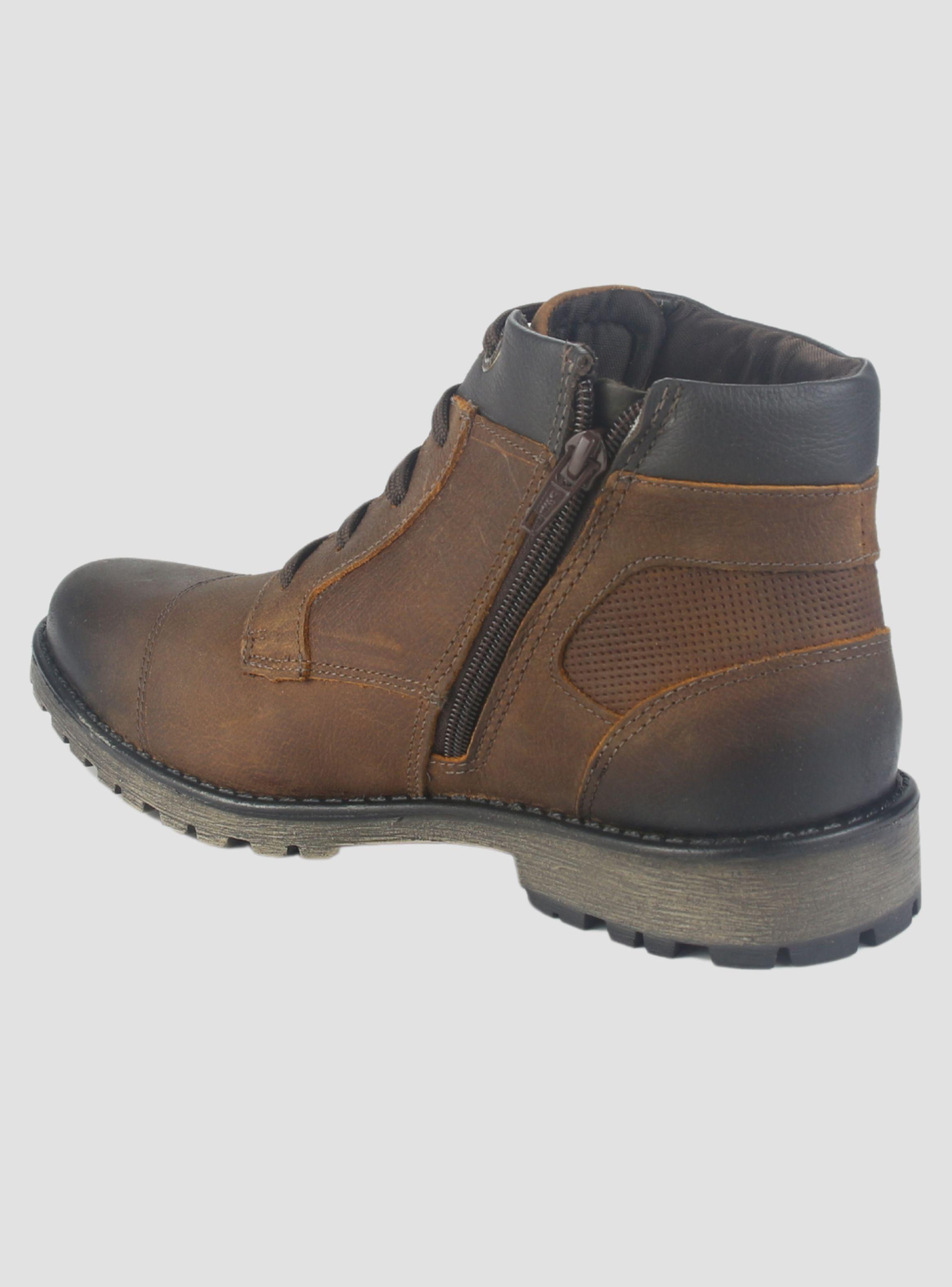 Botin Ferracini Hombre 9948 Cross Café Casual-3