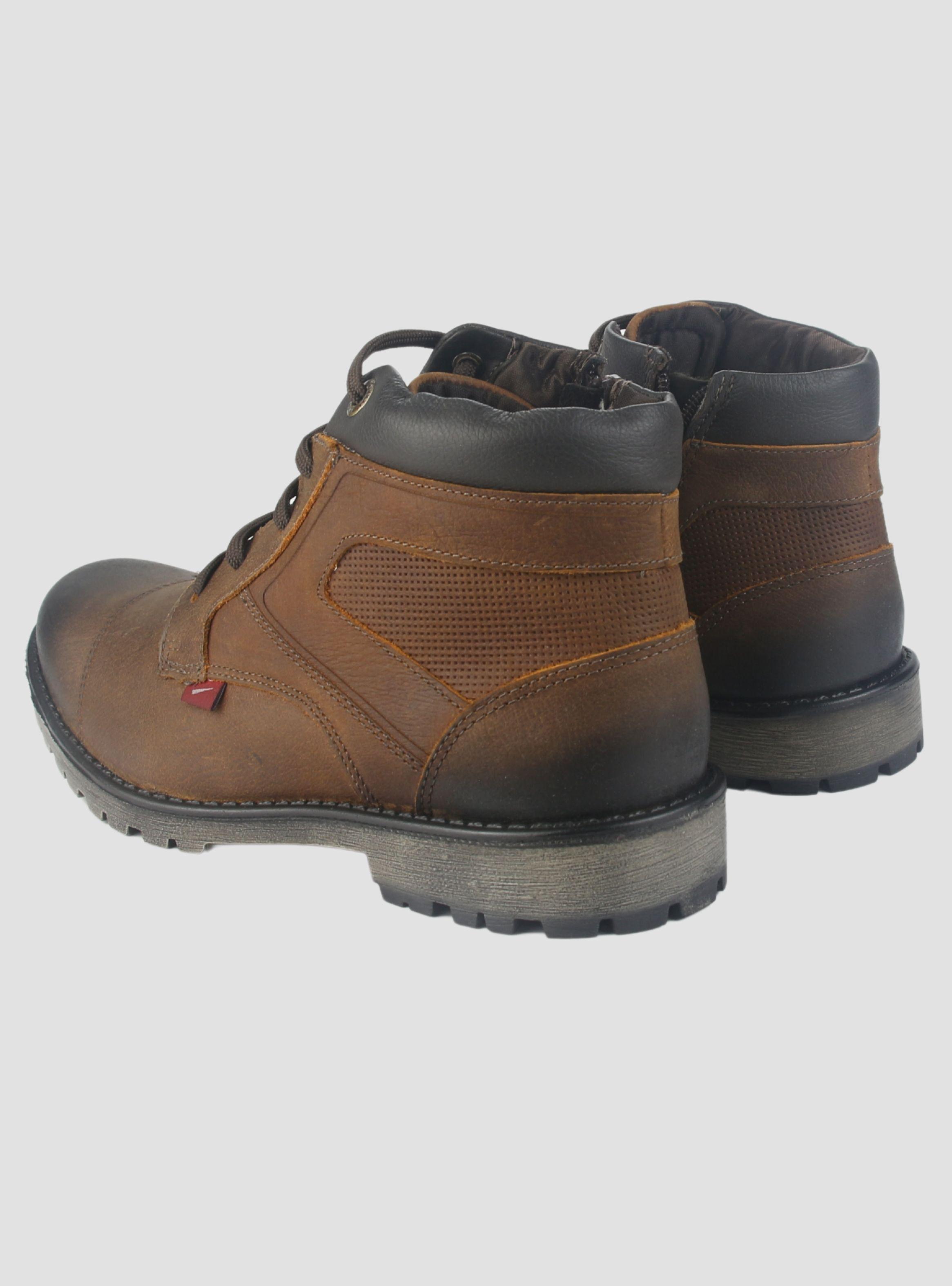 Botin Ferracini Hombre 9948 Cross Café Casual-5