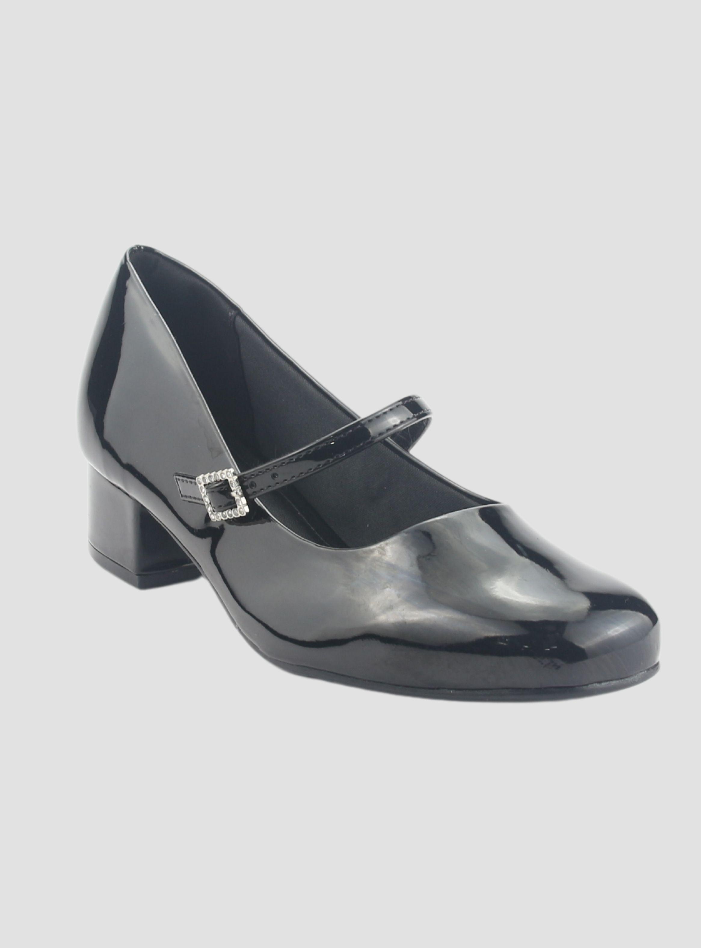 Zapato Via Marte Mujer 070-012-01 Negro Casual-2