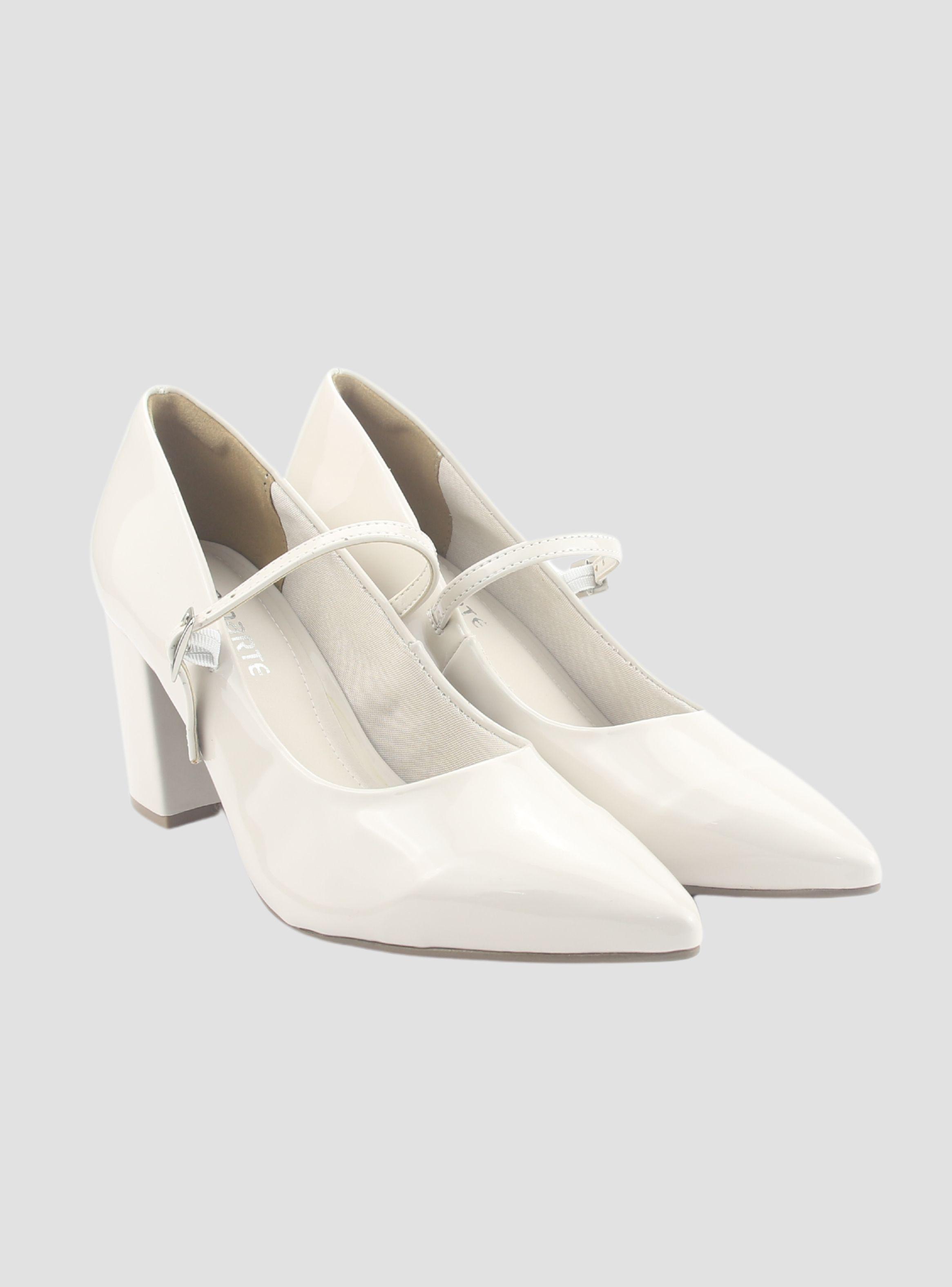 Zapato Via Marte Mujer 028-014-01 Beige Casual-4
