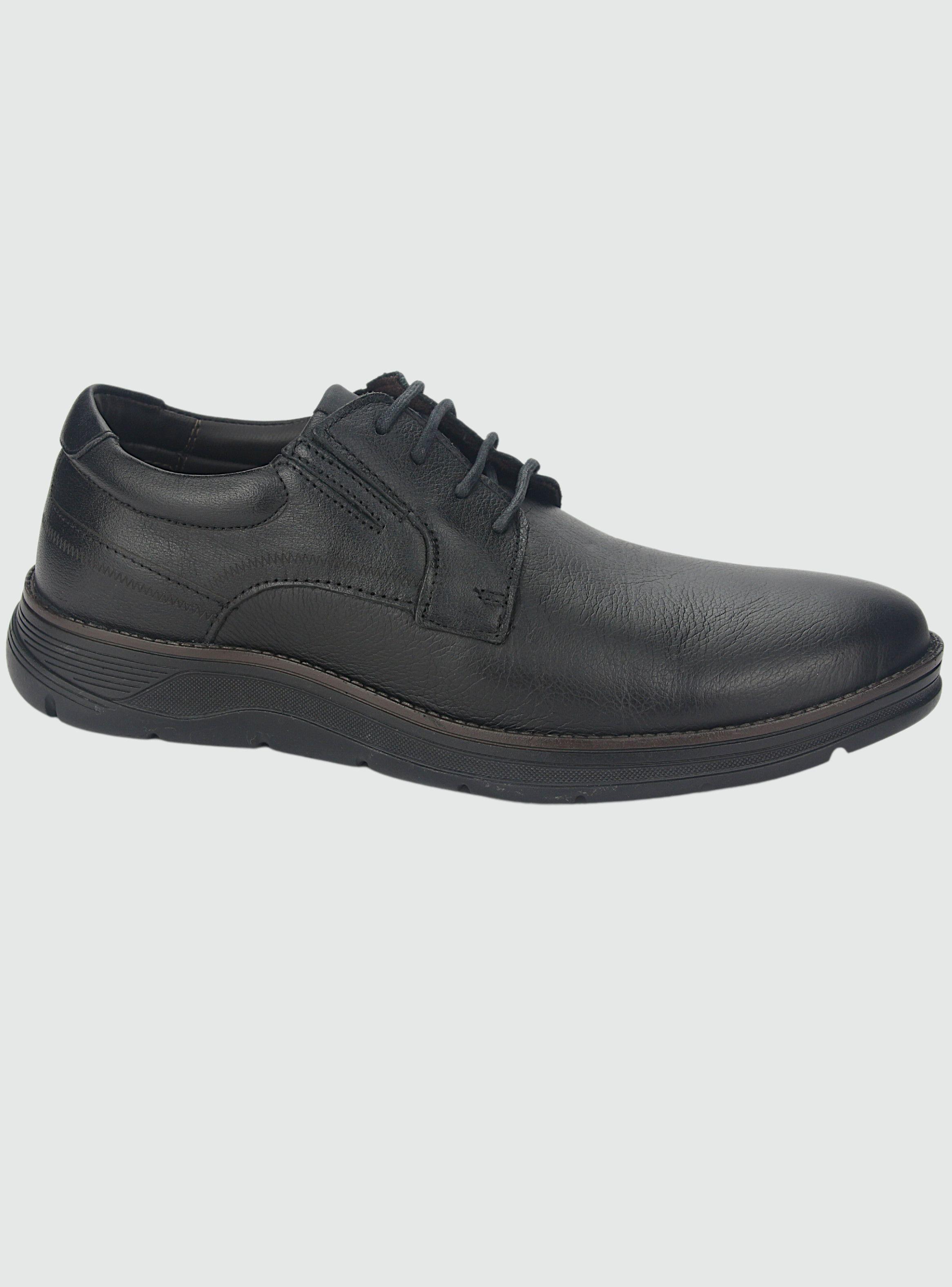 Zapato Ferracini Hombre 5540 Fluence Negro/Negro Casual-0
