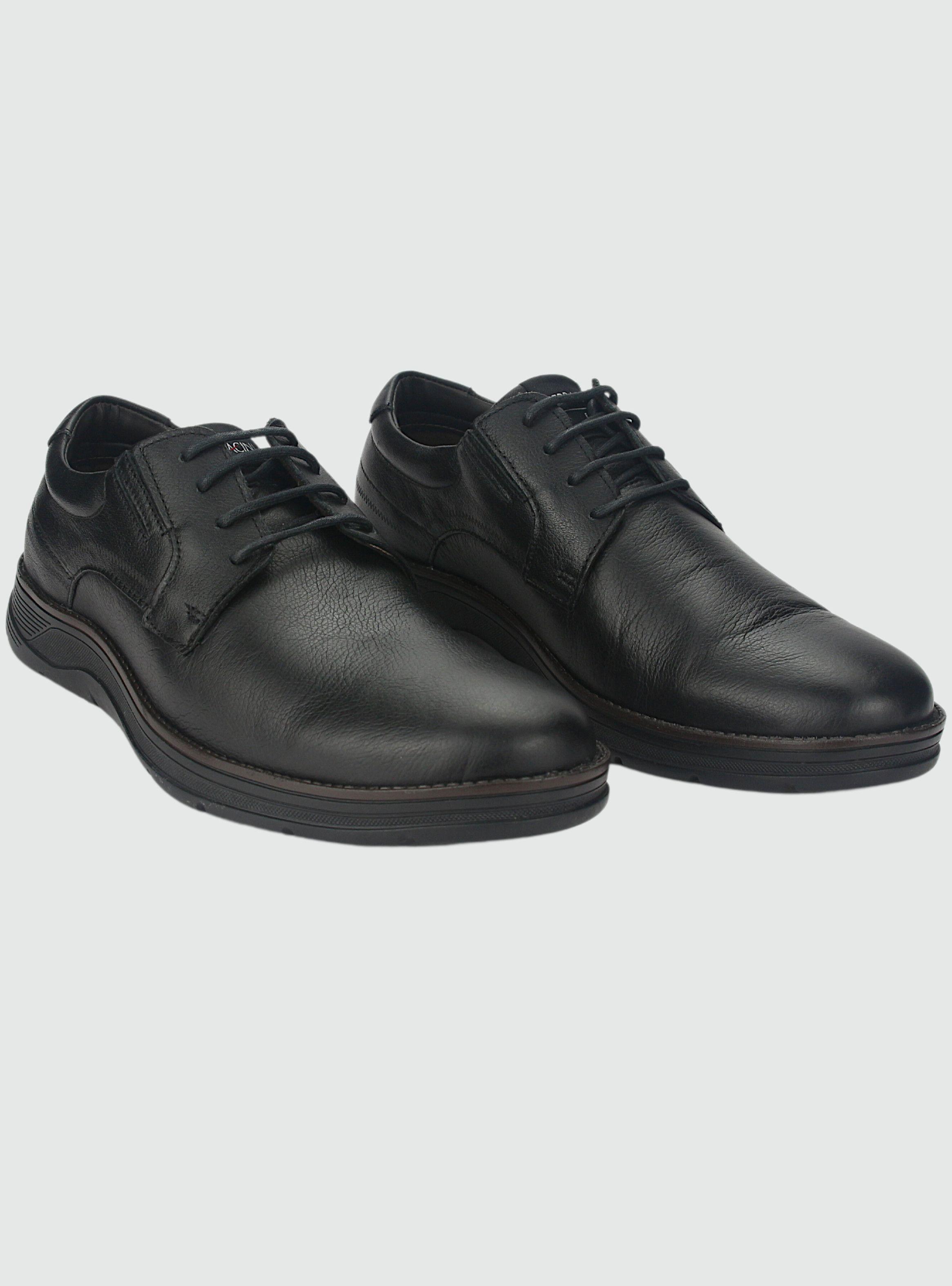 Zapato Ferracini Hombre 5540 Fluence Negro/Negro Casual-4