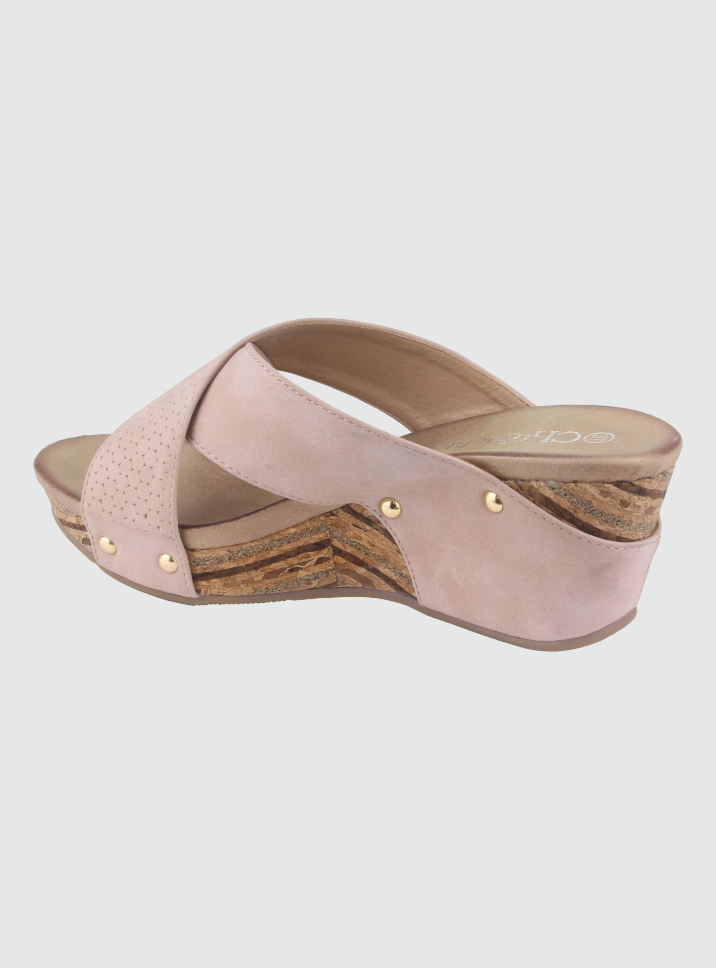 Sandalia Chalada Mujer Pasco-20 Rosado Plataforma-1