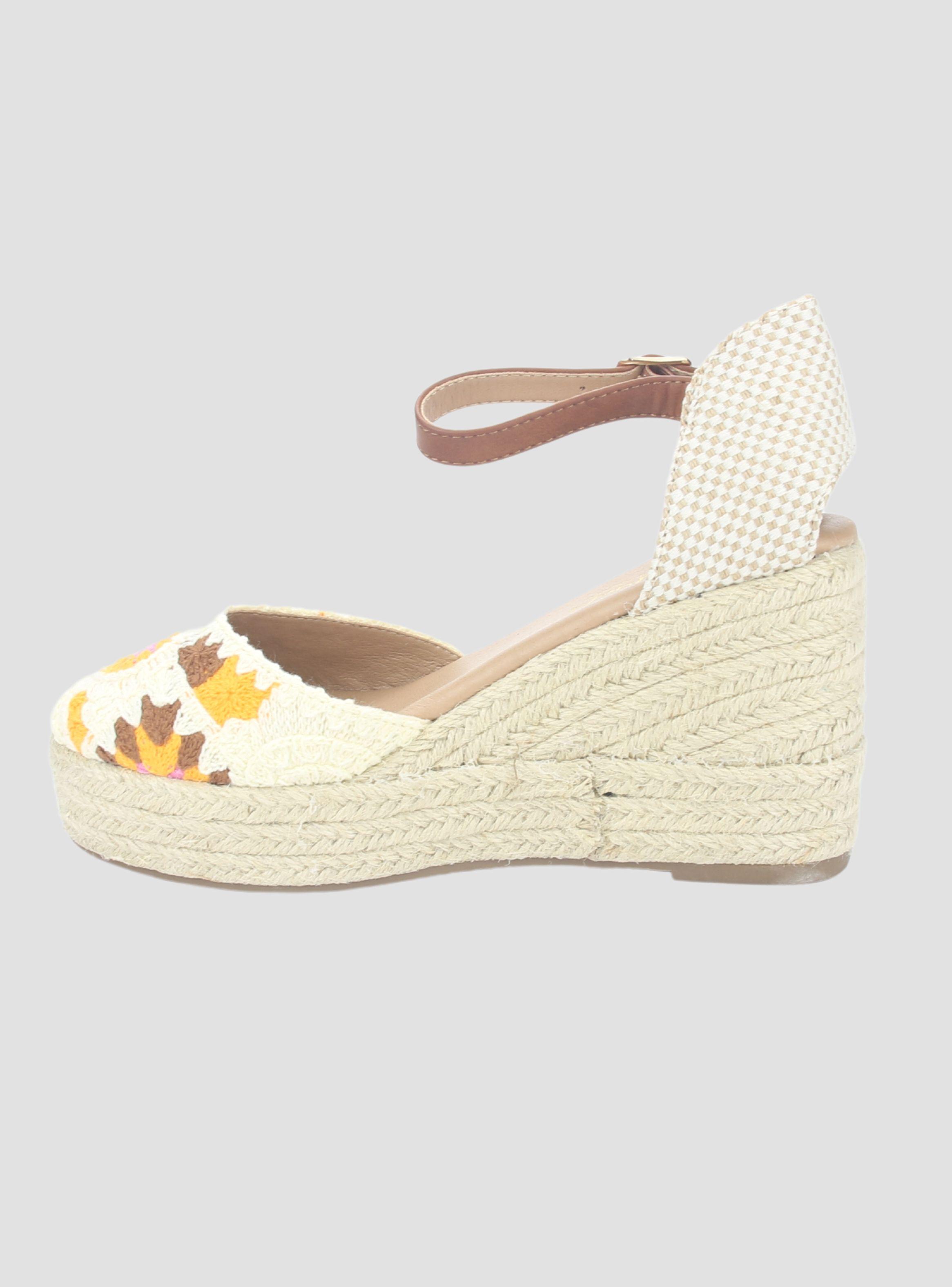 Zapato Chalada Mujer Penny-1 Beige Plataforma-1