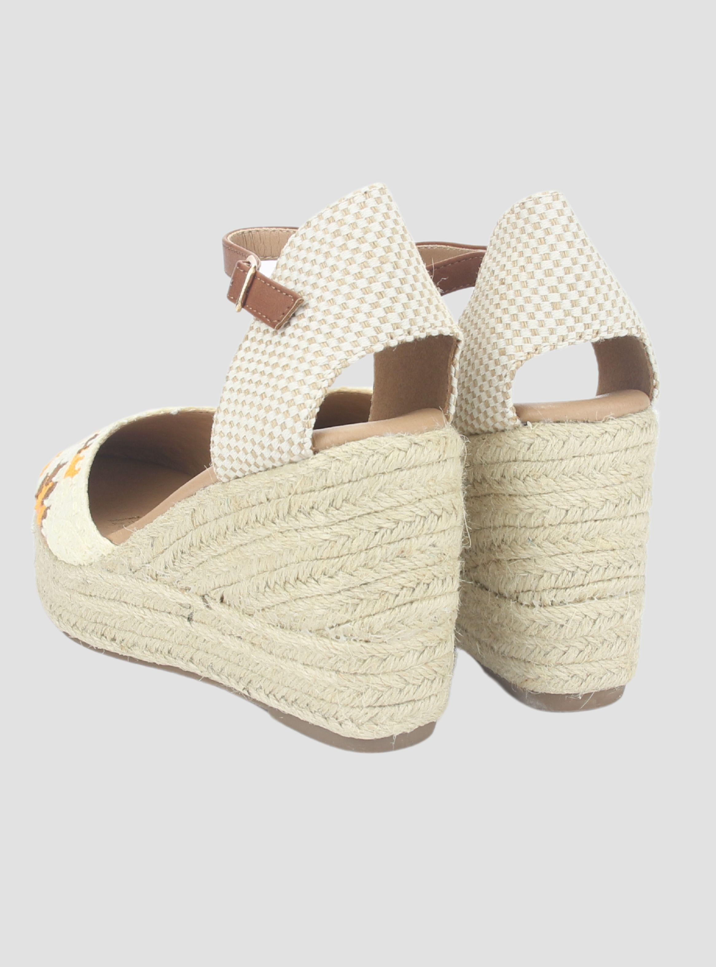 Zapato Chalada Mujer Penny-1 Beige Plataforma-5