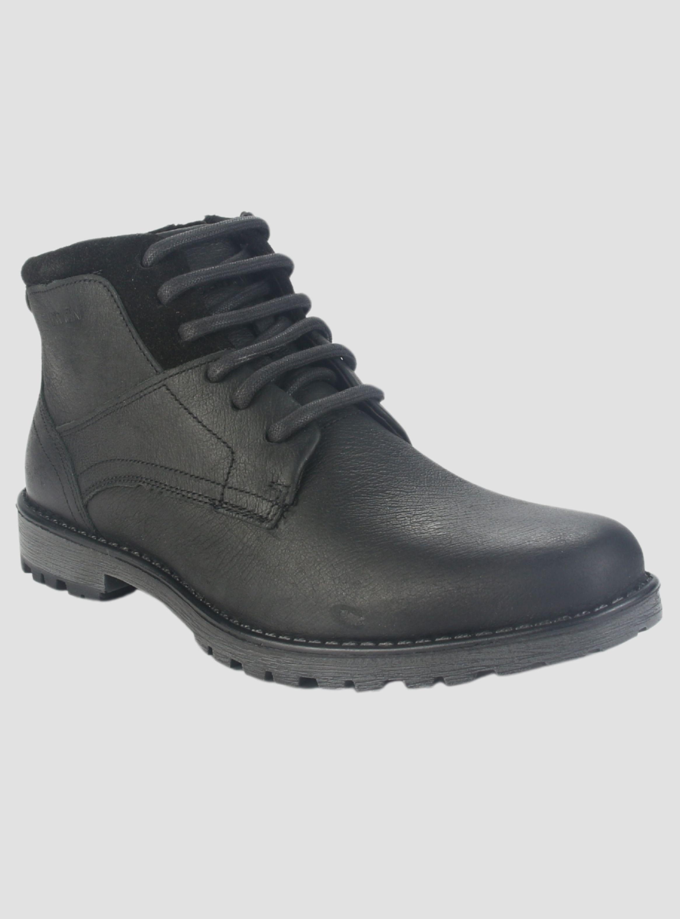Botin Ferracini Hombre 9950 Cross Negro Casual-2