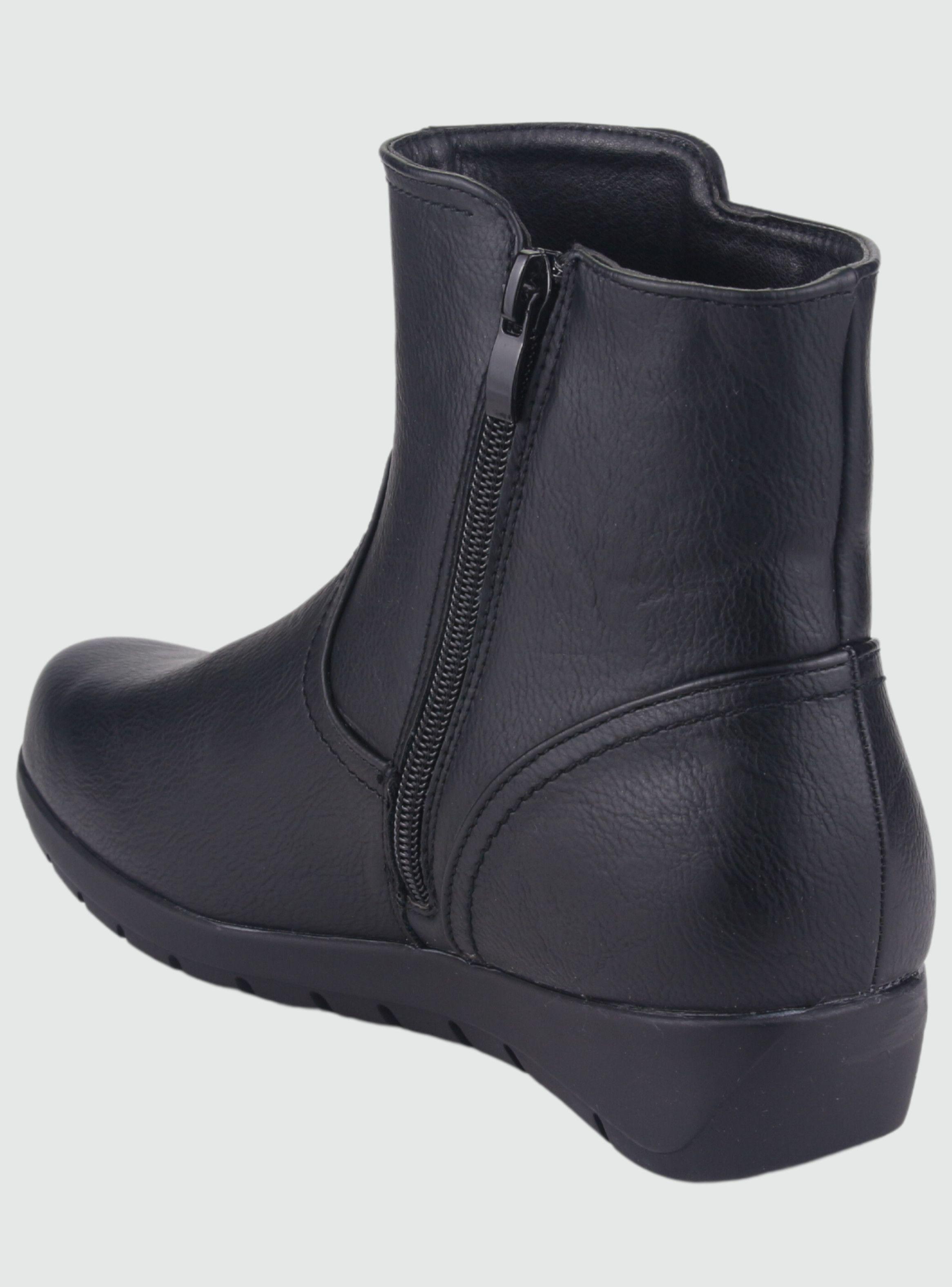 Botin Chalada Mujer Jokono-14 Negro Casual-3