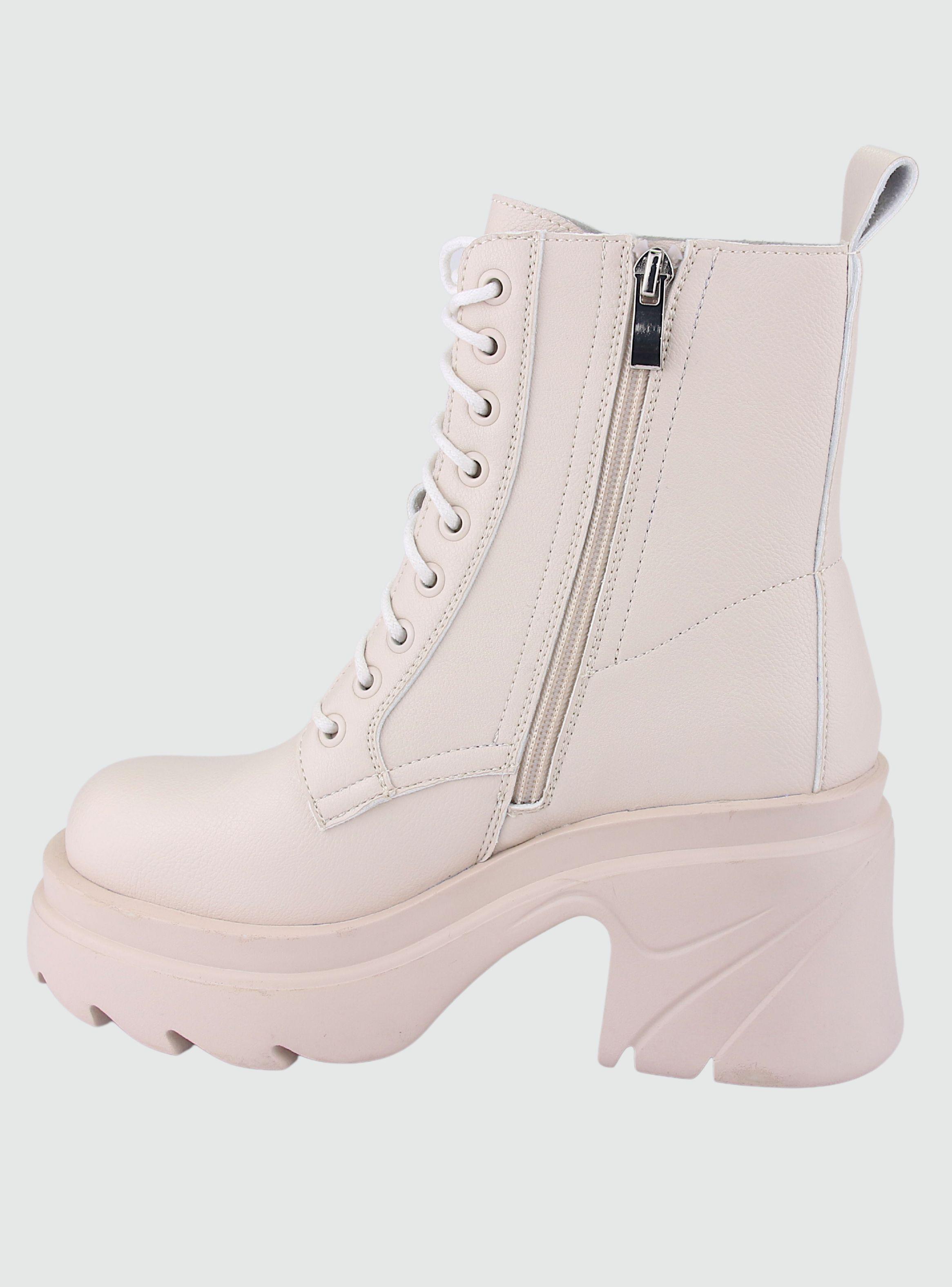 Botin Chalada Mujer Cosmo-1 Beige Casual-1