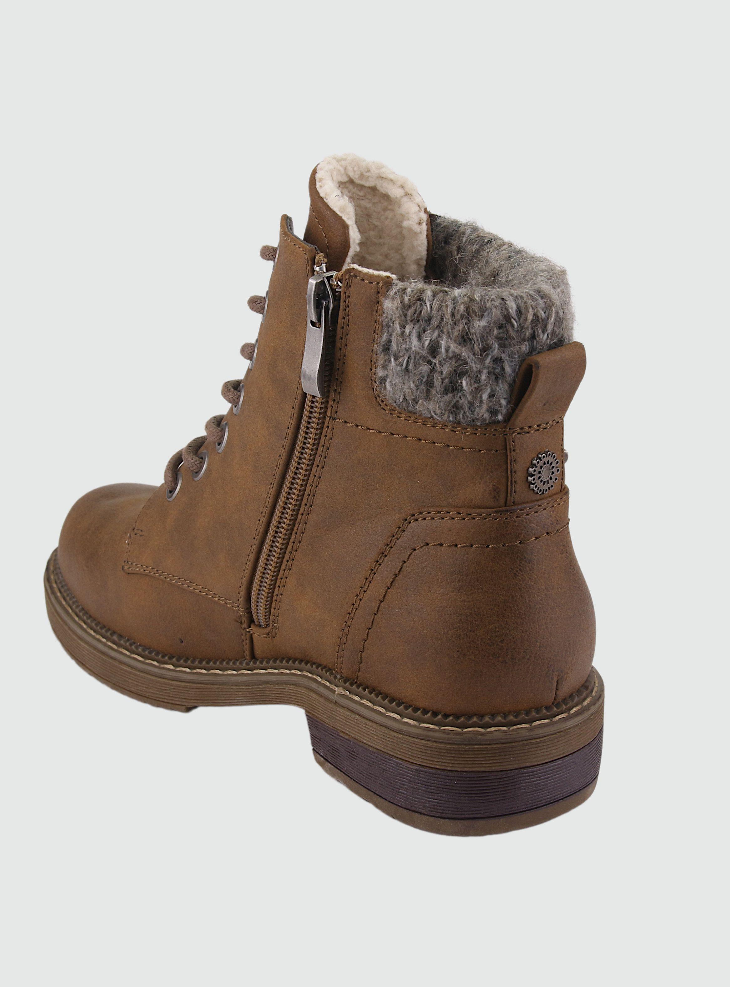 Botin Chalada Mujer Army-50 Tostado Casual-3