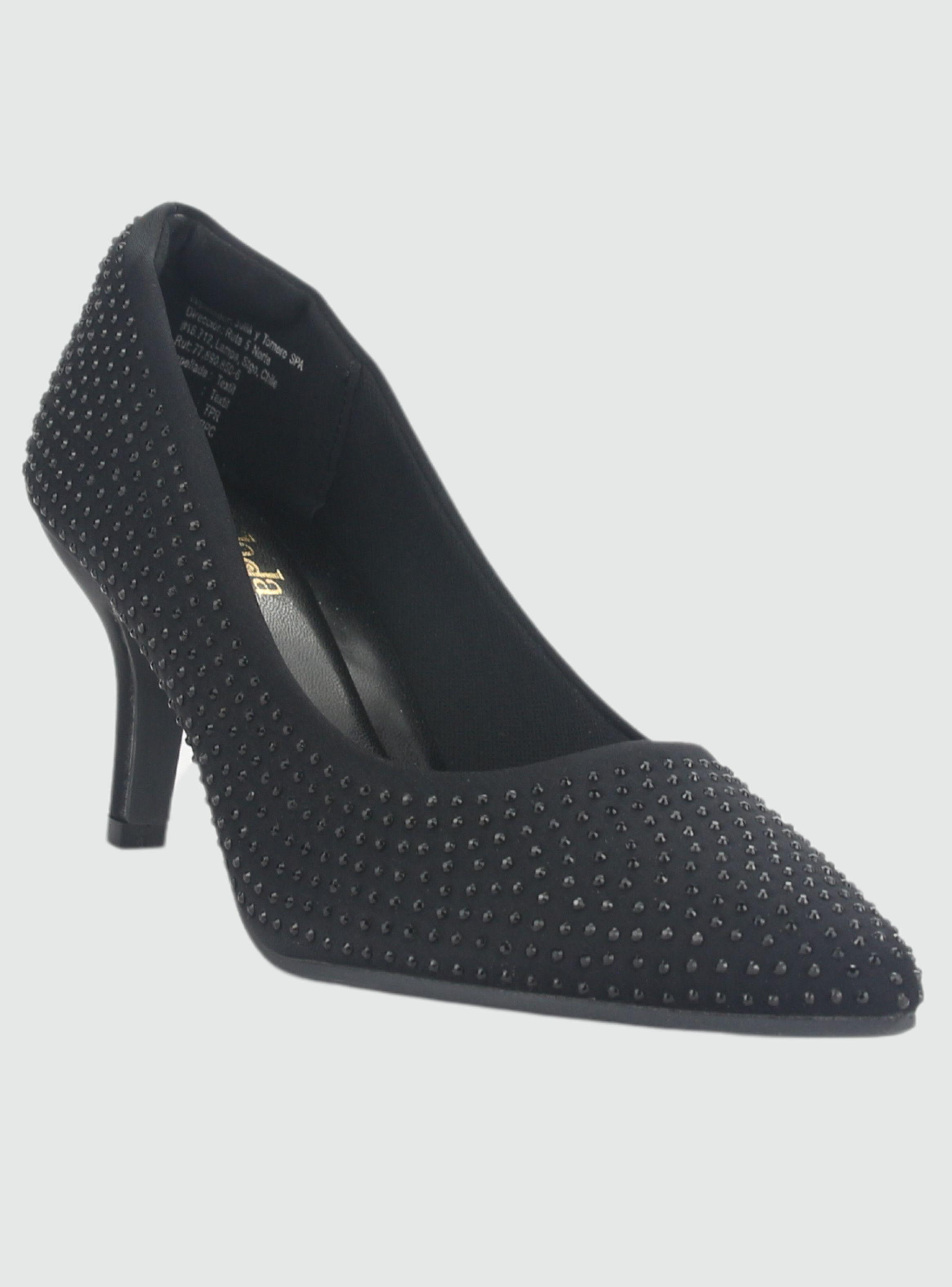 Zapato Chalada Mujer Regent-27 Negro Casual-2