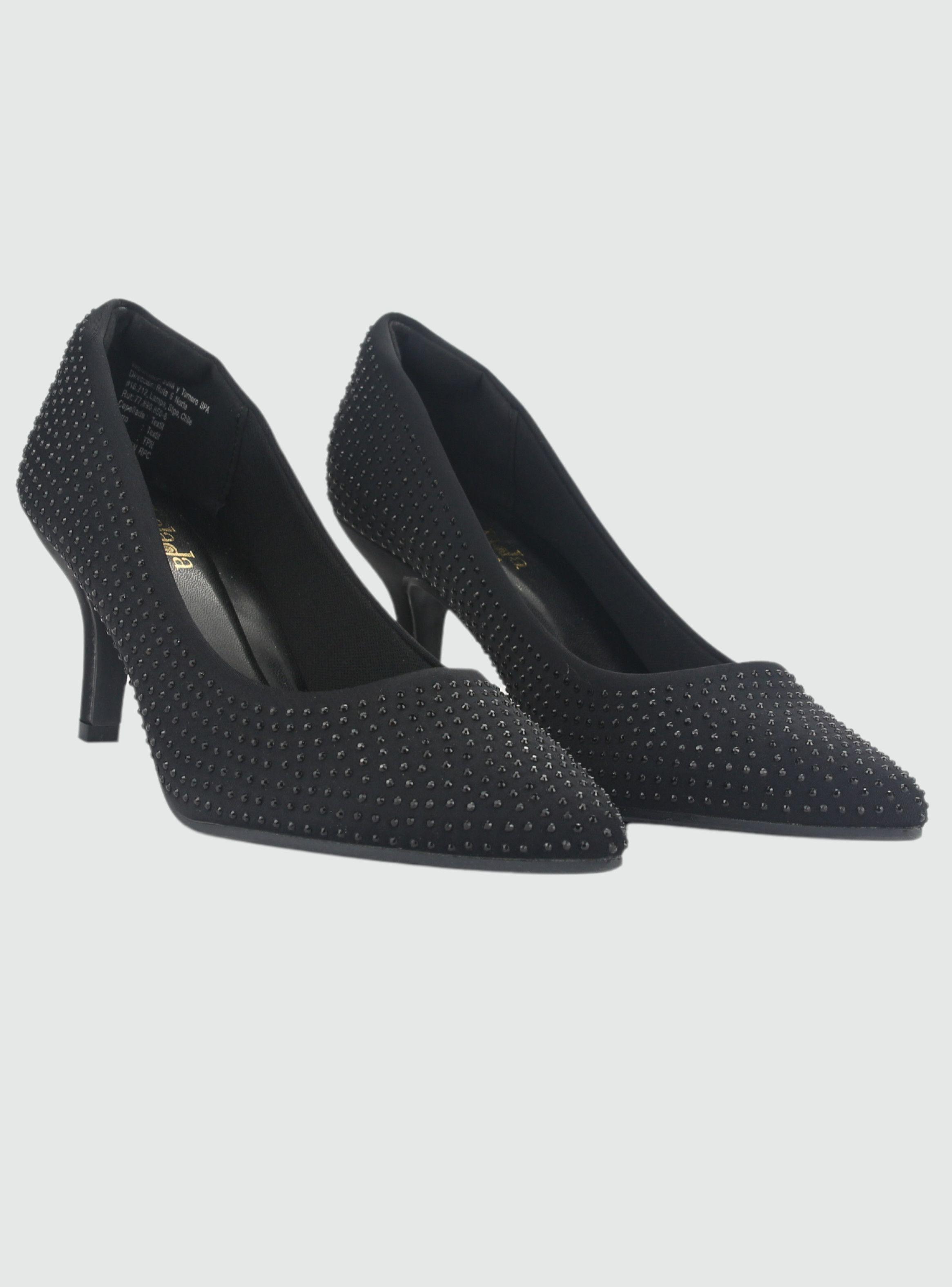 Zapato Chalada Mujer Regent-27 Negro Casual-4