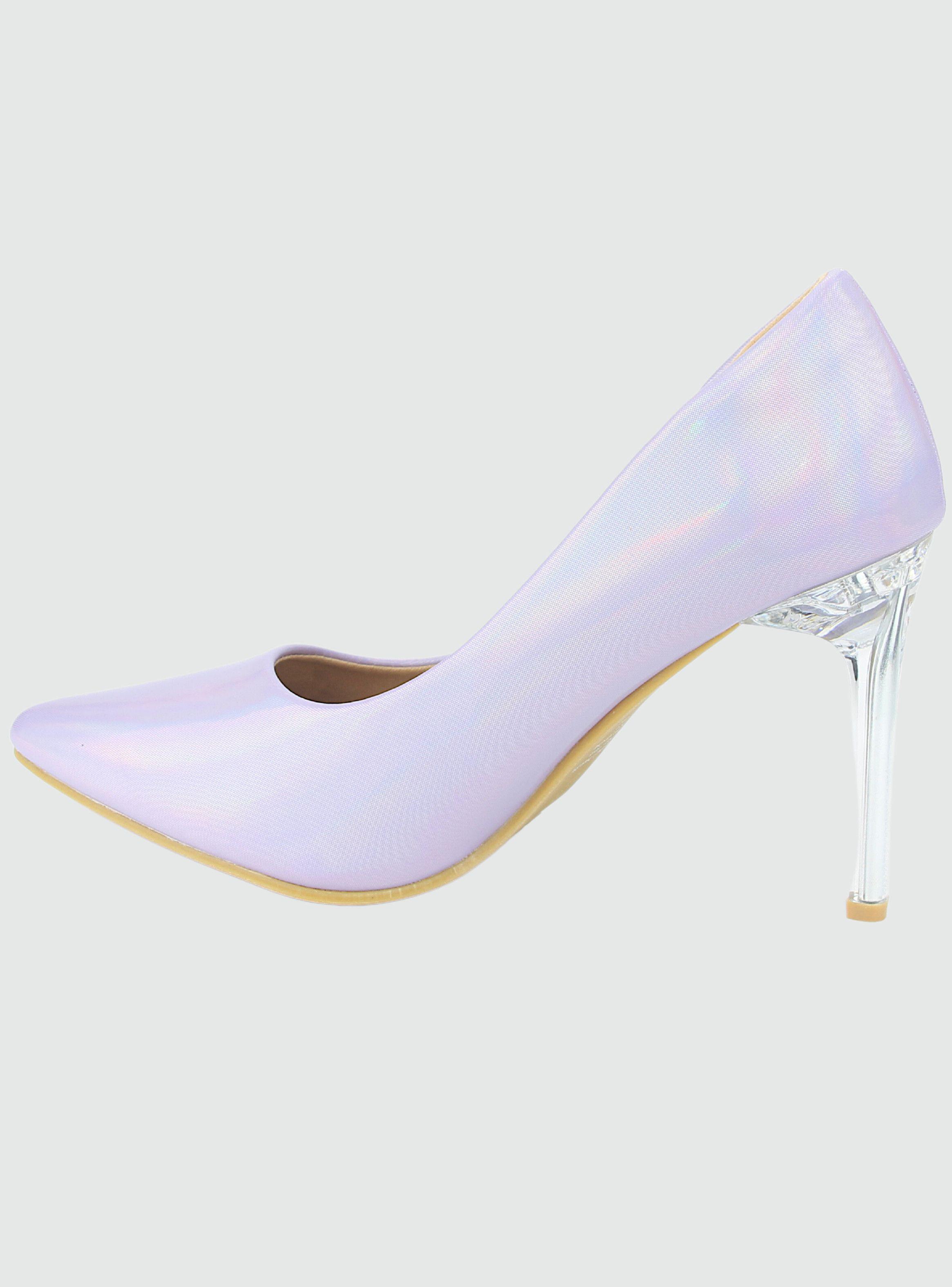 Zapato Chalada Mujer Cristal-1 Lila Casual-1
