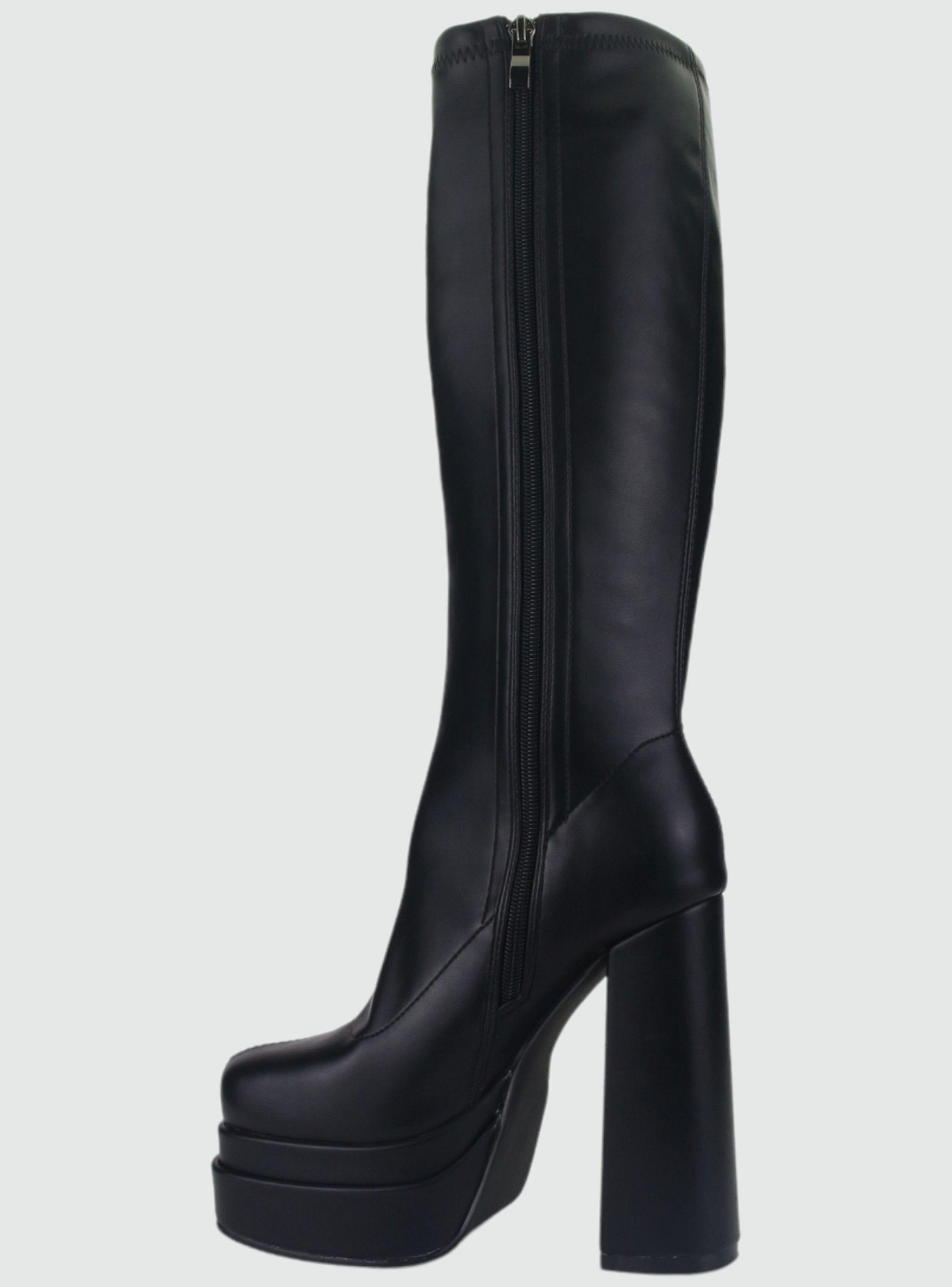 Bota Chalada Mujer Dream-2 Negro Casual-1