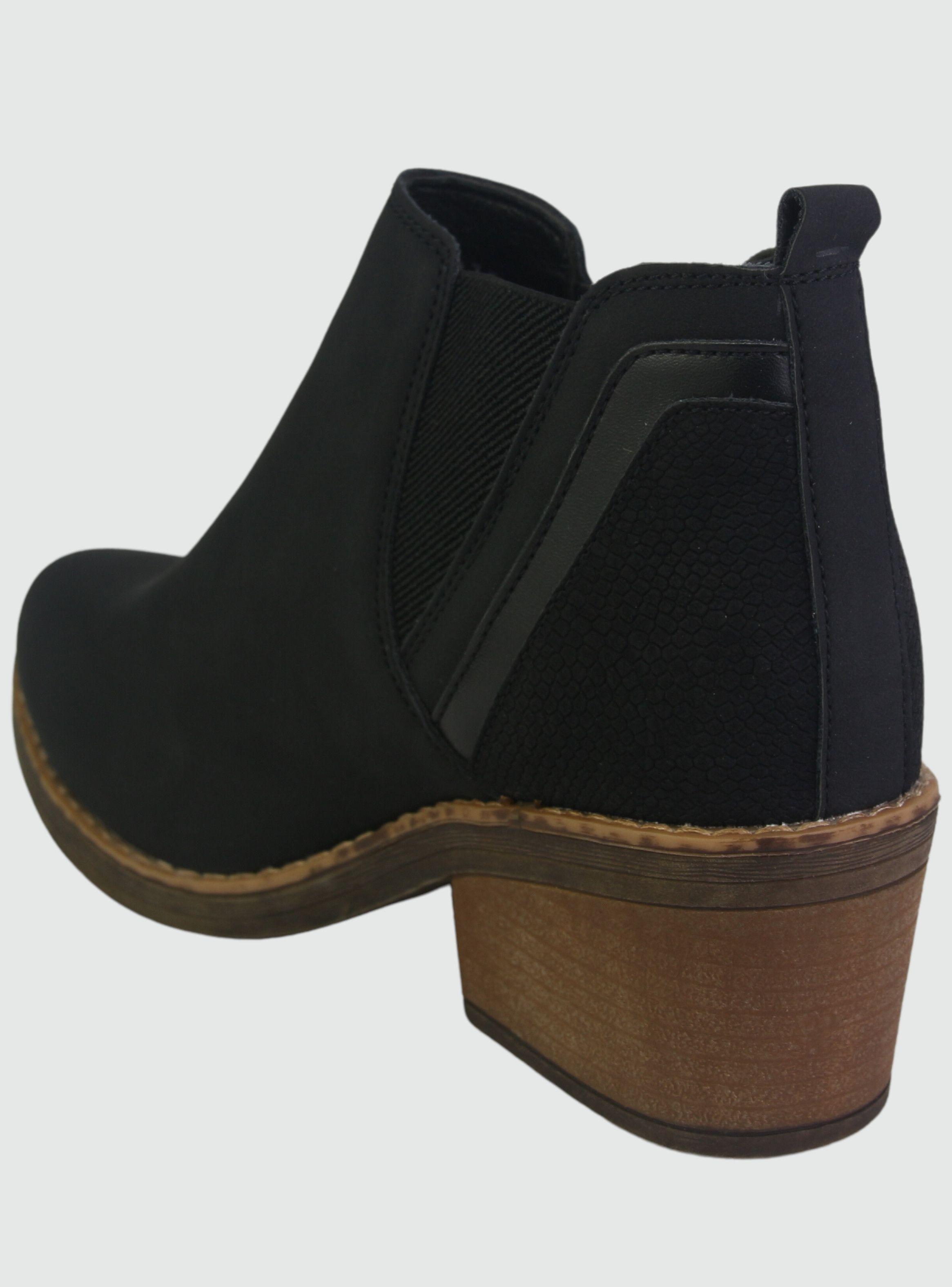 Botin Chalada Mujer Camp-30 Negro Casual-3
