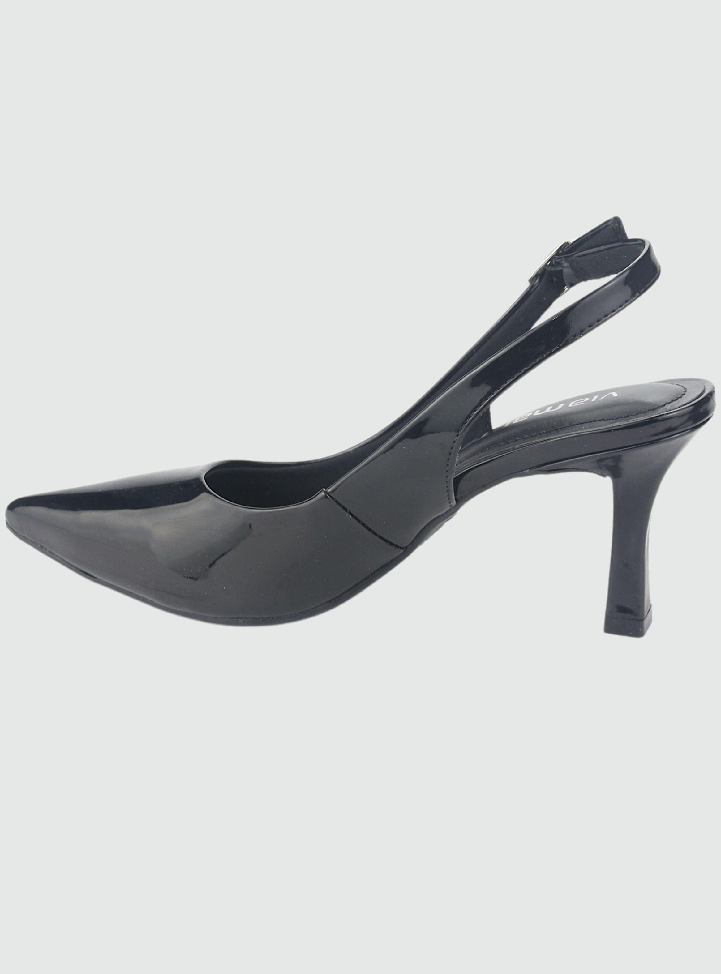 Zapato Via Marte Mujer 23-15702 V Preto Casual-1