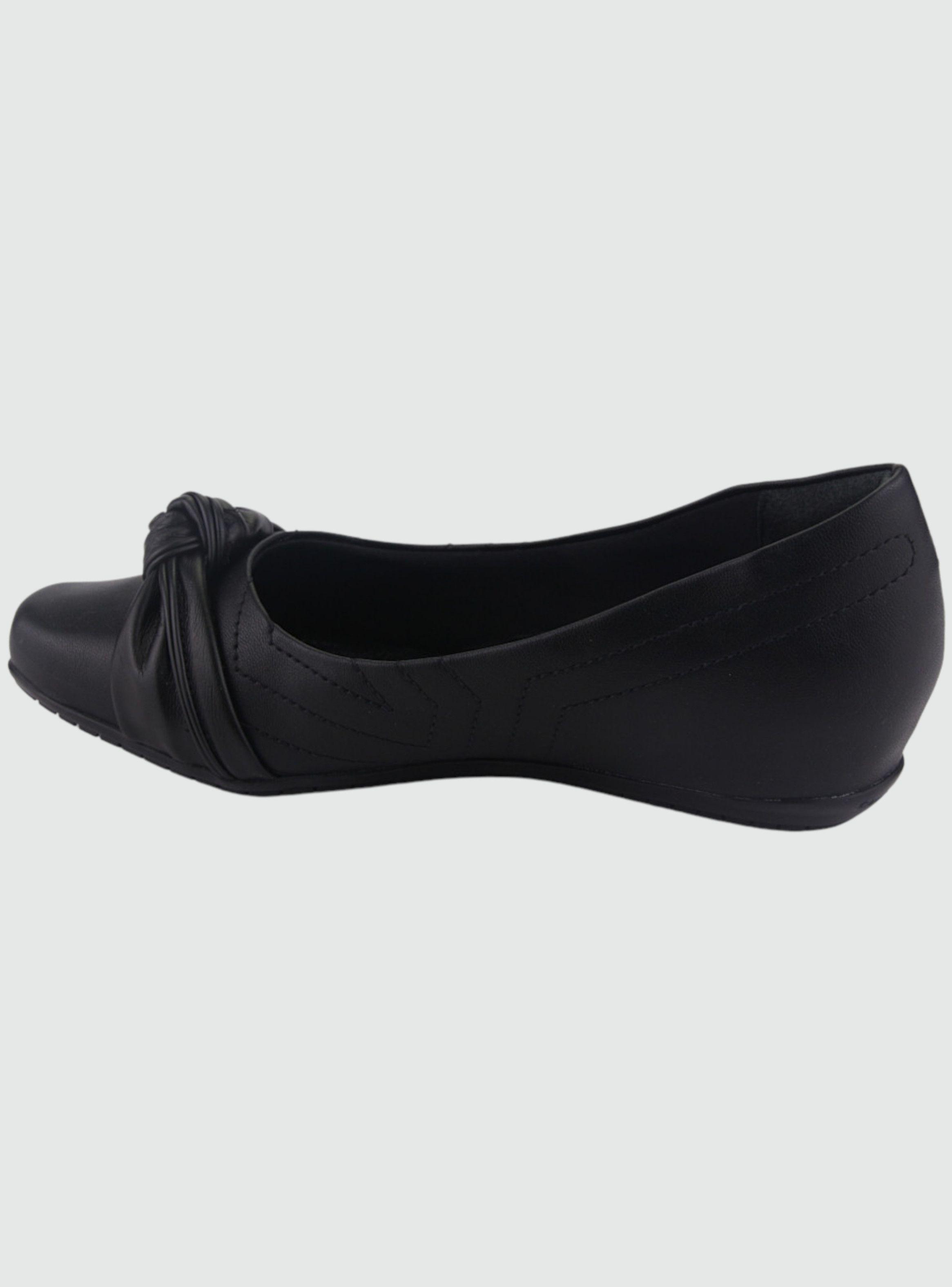 Ballerina Comfortflex Mujer 2294302 Negro Casual-1