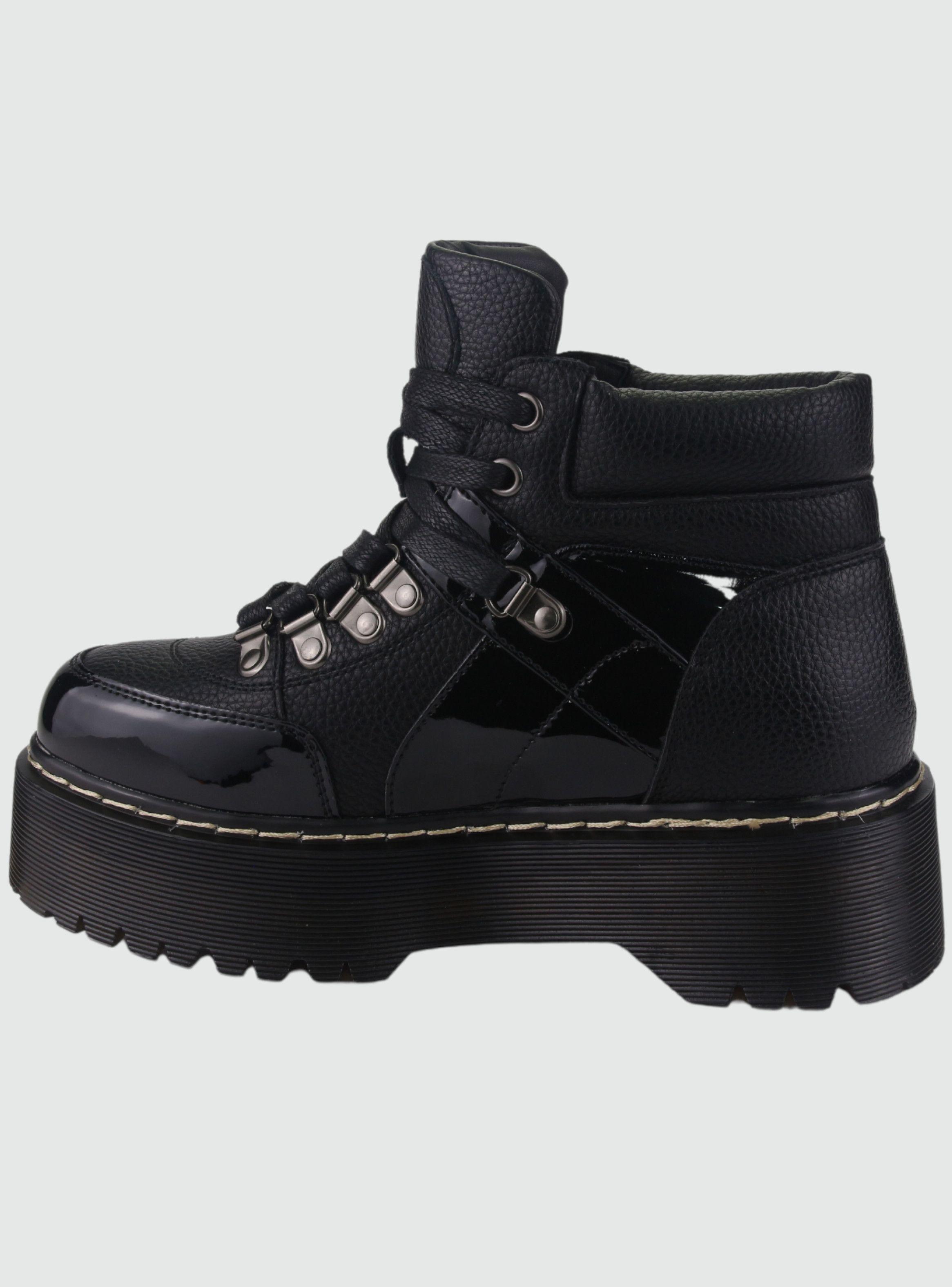 Botin Chalada Mujer Pool-22 Negro Casual-1