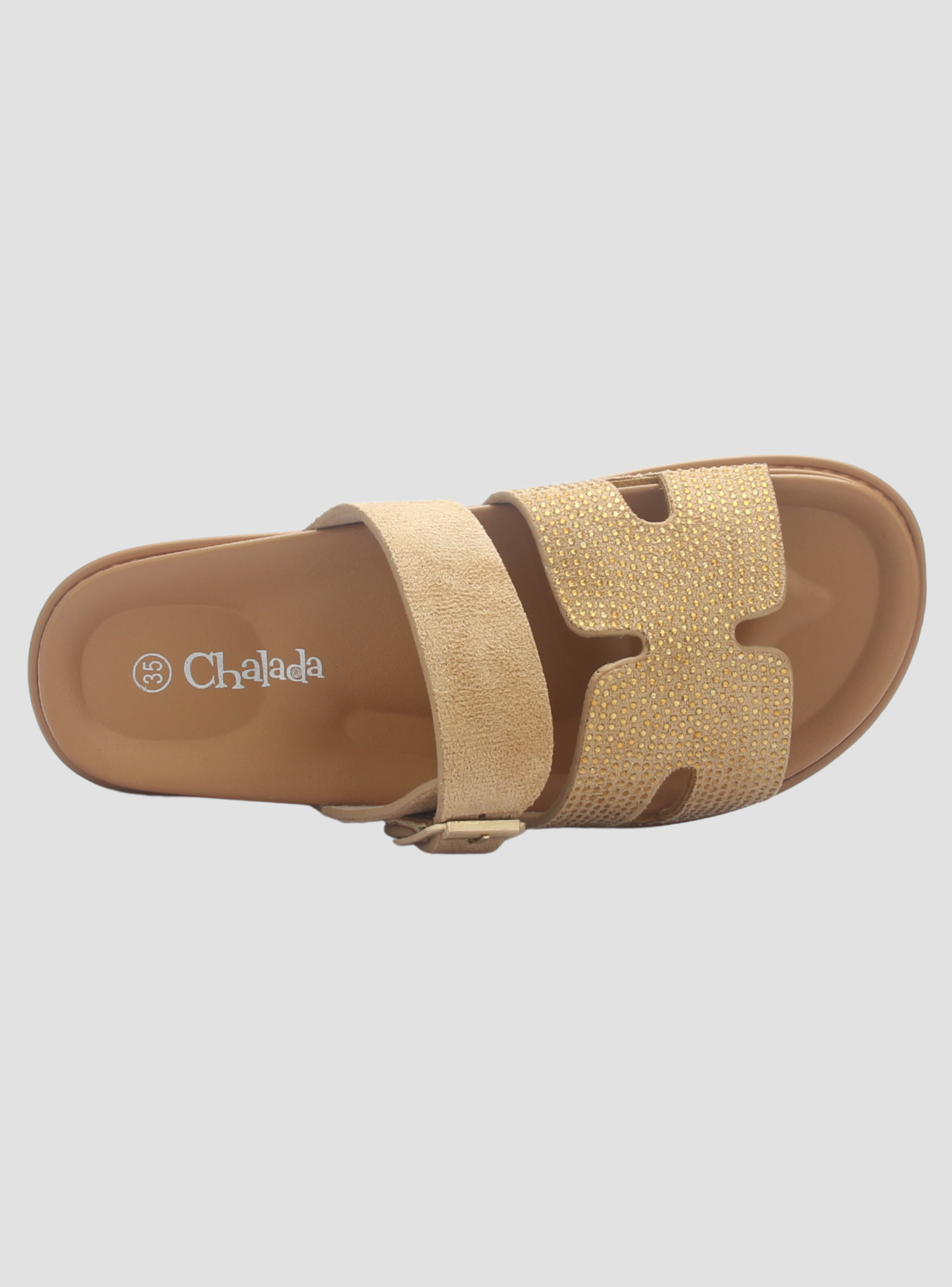 Sandalia Mujer Chalada Maui-2 Camel Casual-4