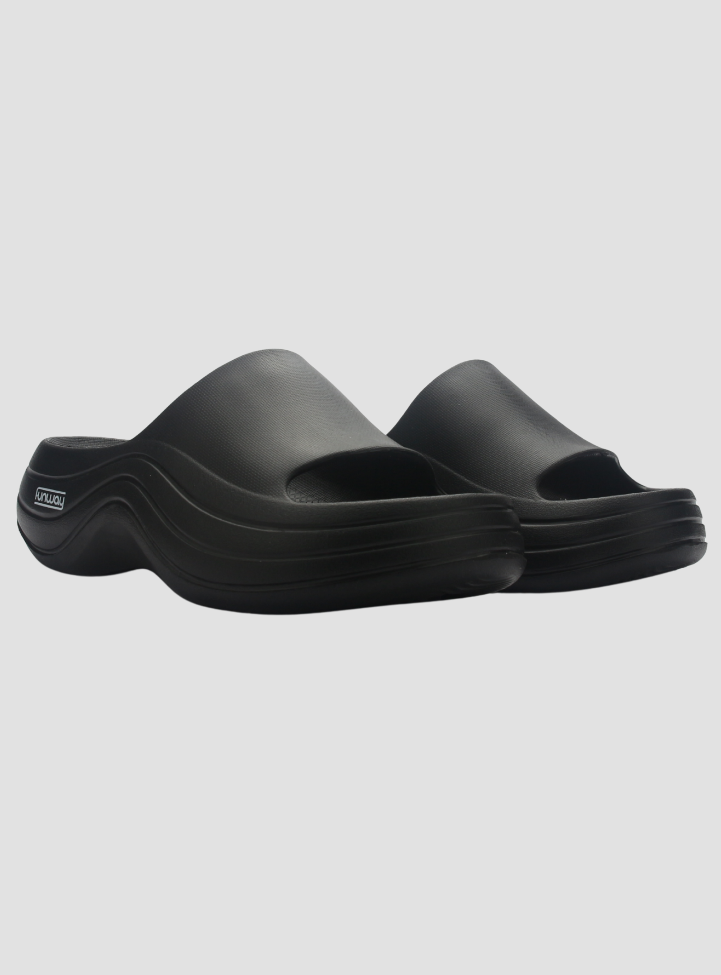 Sandalia de Mujer de color Negro Casual Funway Beach-35-4