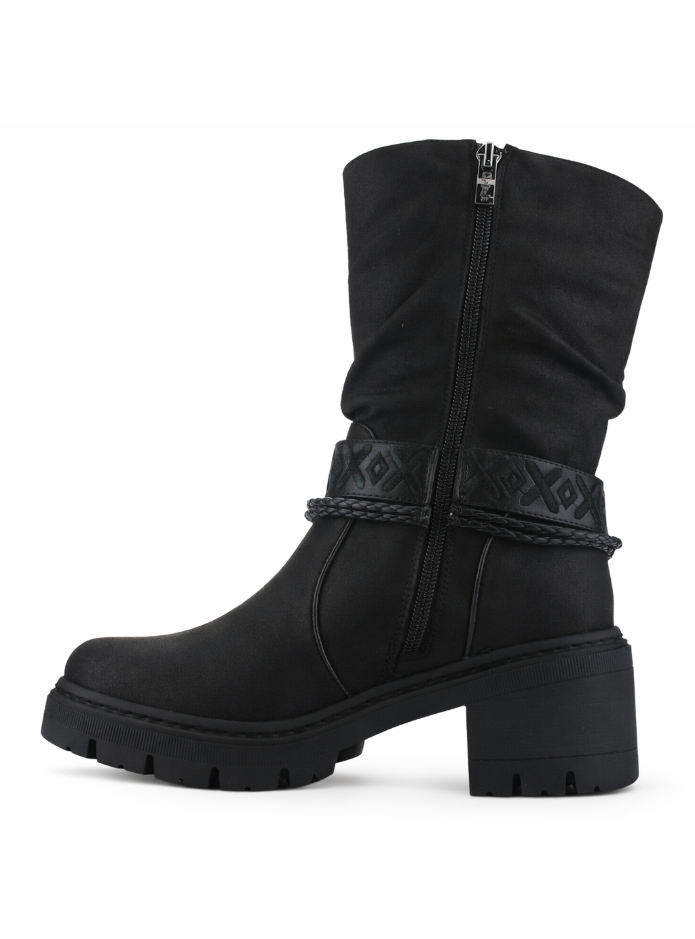 Botin Negro Mujer Casual Chalada Terra-1